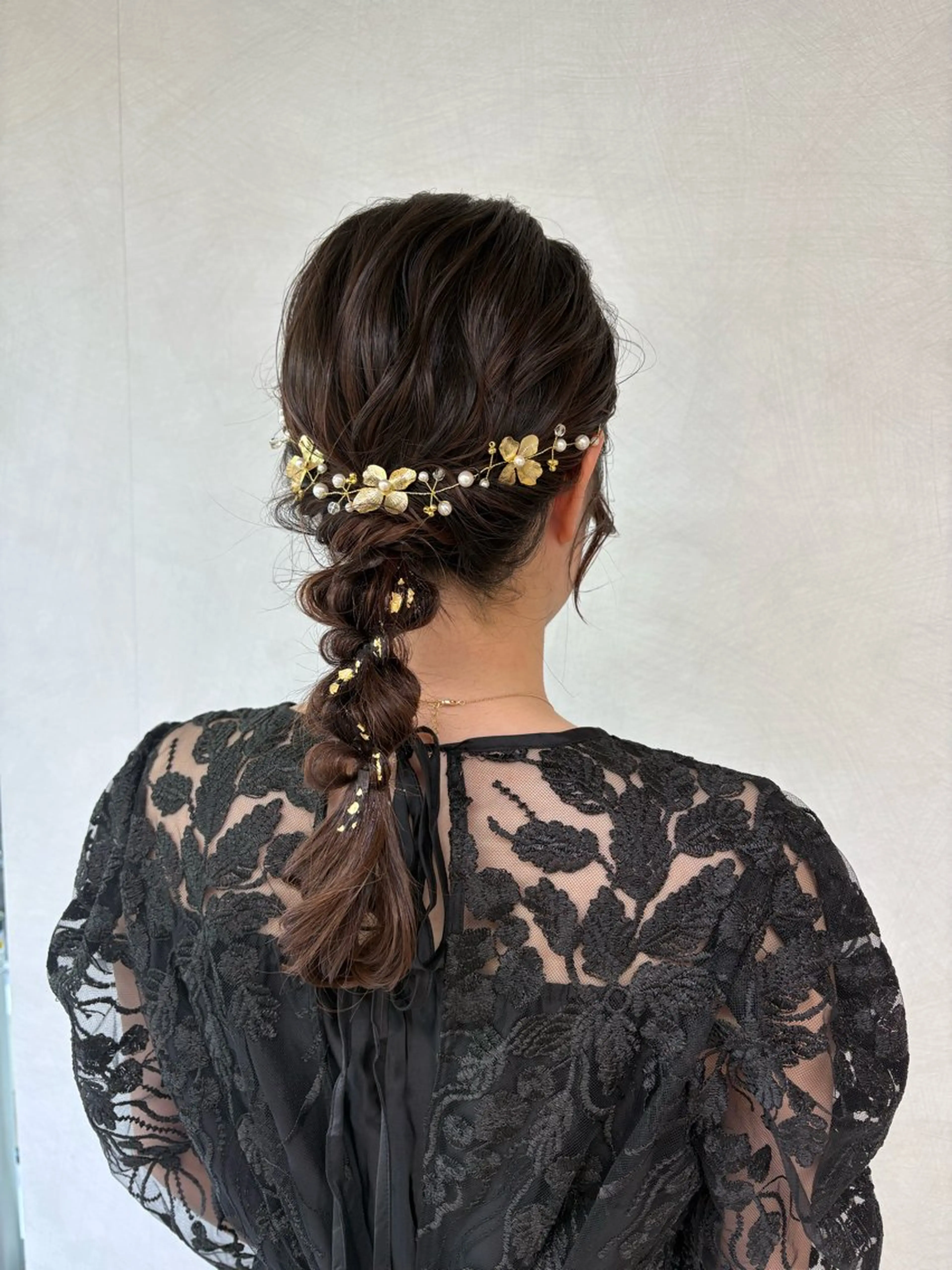 セミロング ヘアアレンジ ヘアセット ヘアセット/眉毛カッ ト/Nana〻のヘアスタイル