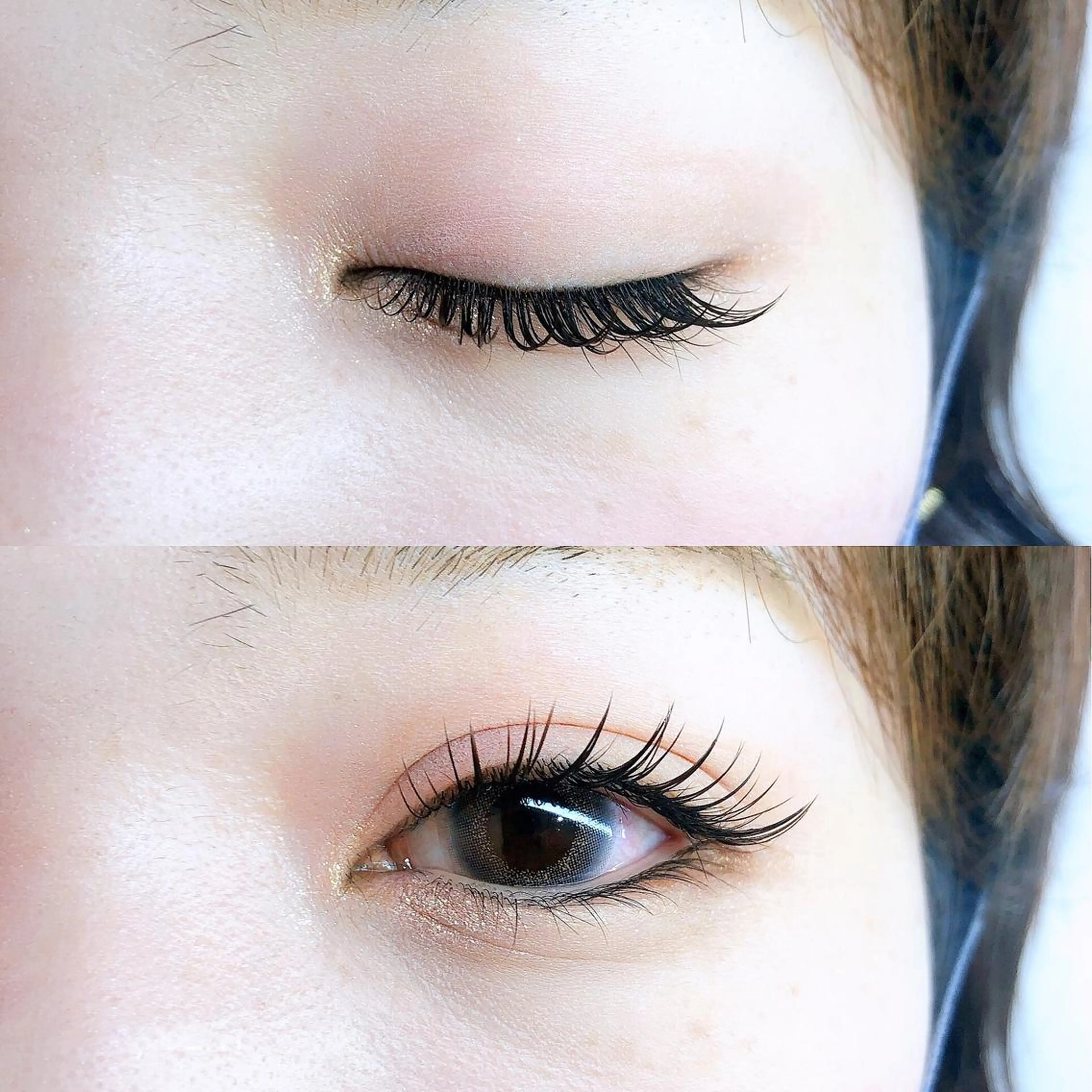 マツエク・マツパ Cカール Jカール . Minaのマツエク・マツパデザイン