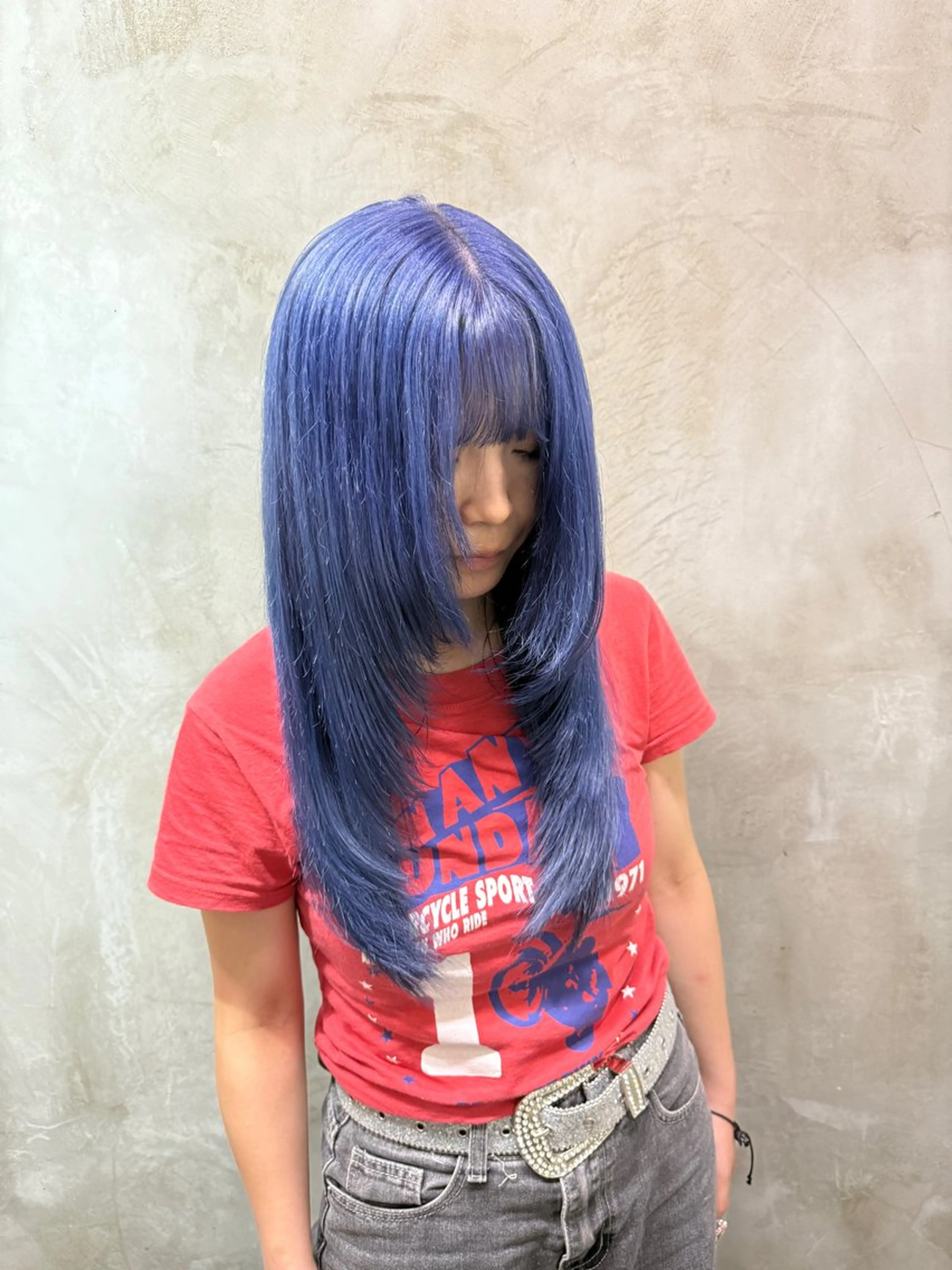 ロング レイヤーカット 透明感 艶カラー/ Anna ʚ🎀ɞのヘアスタイル