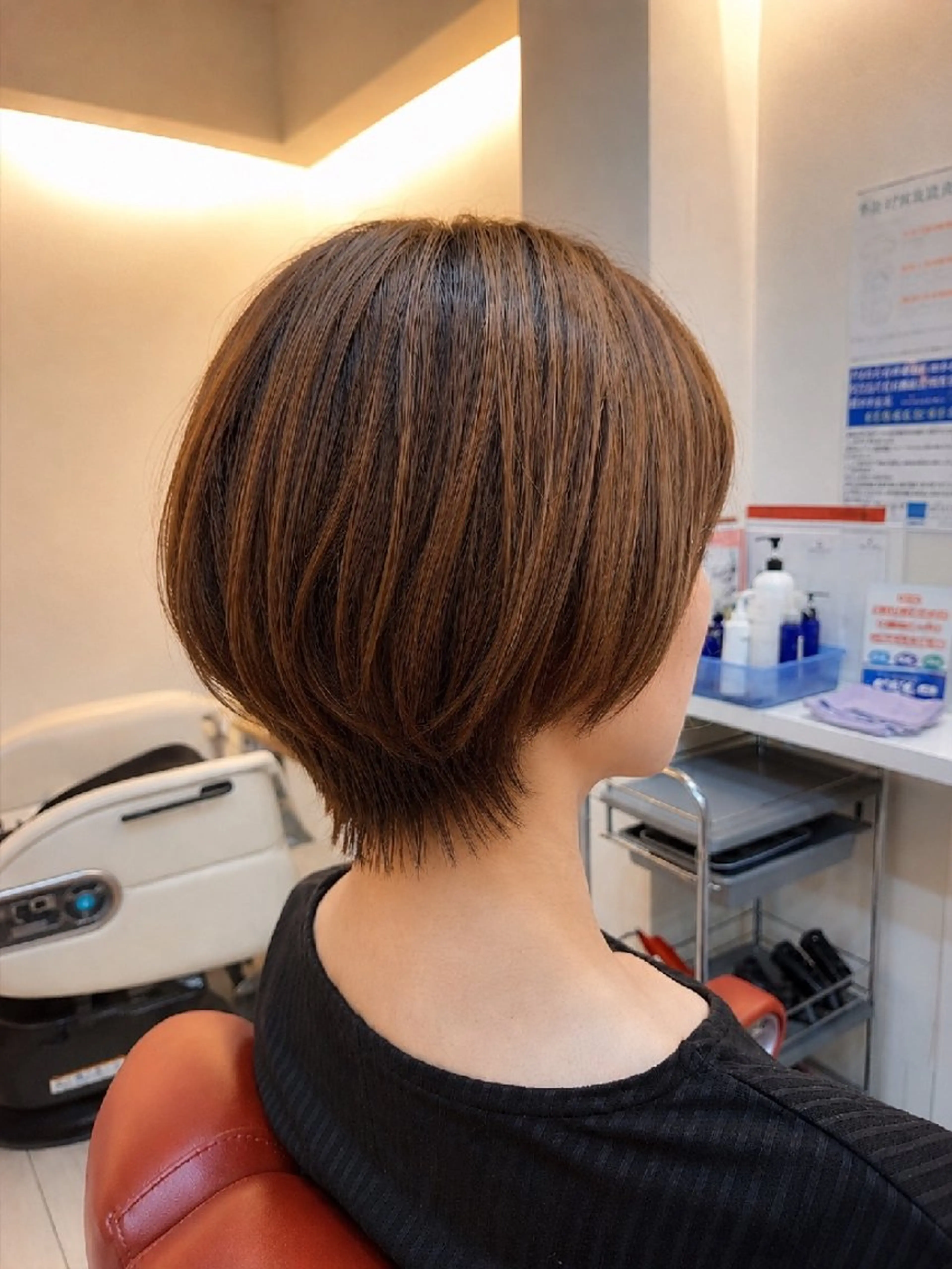 ショート くびれヘア レイヤーカット 外ハネヘア 【balbal】 おざきのヘアスタイル