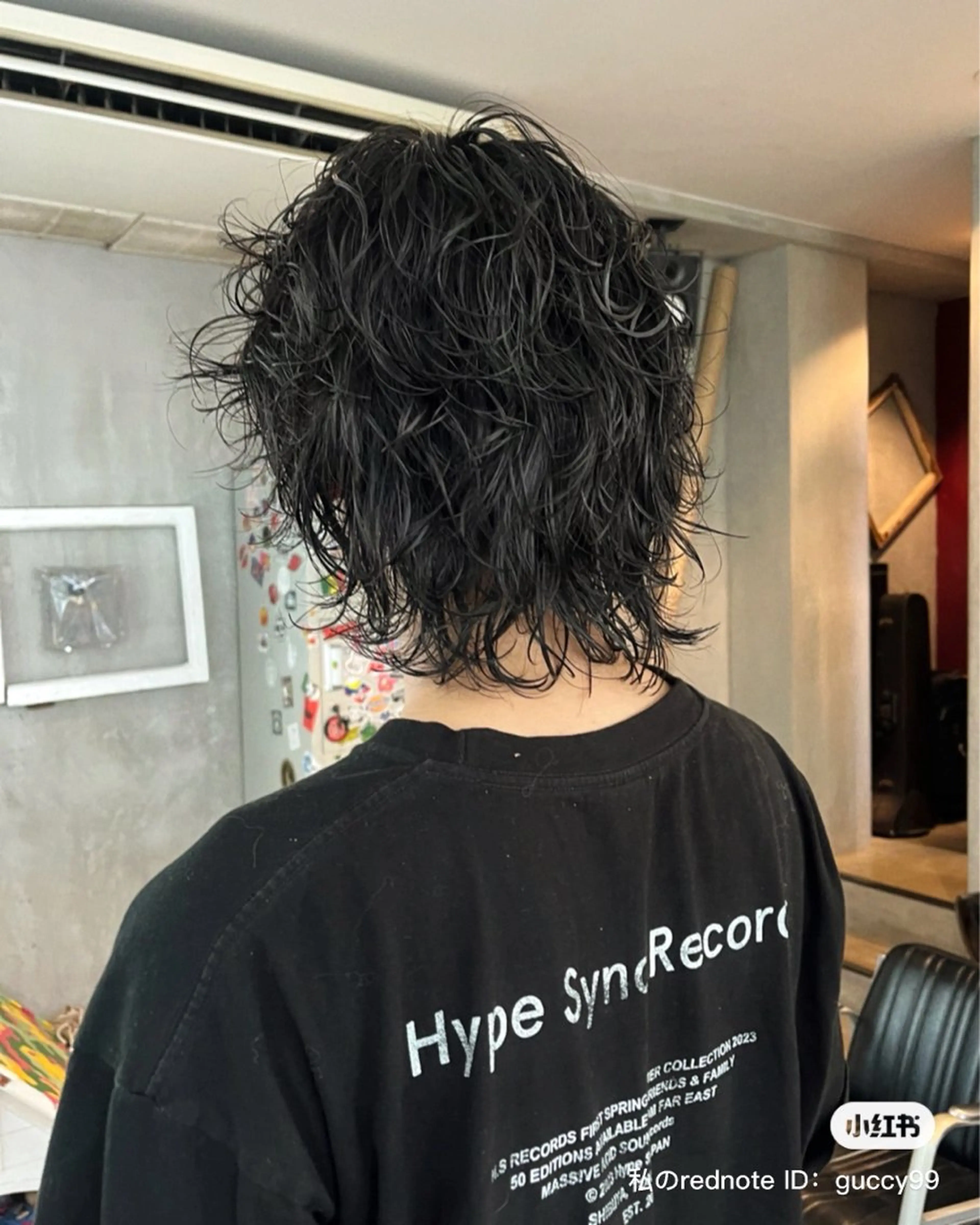 ミディアム パーマ メンズ ミディアムパーマ メンズパーマ 中目黒 ★店長WATARUのヘアスタイル