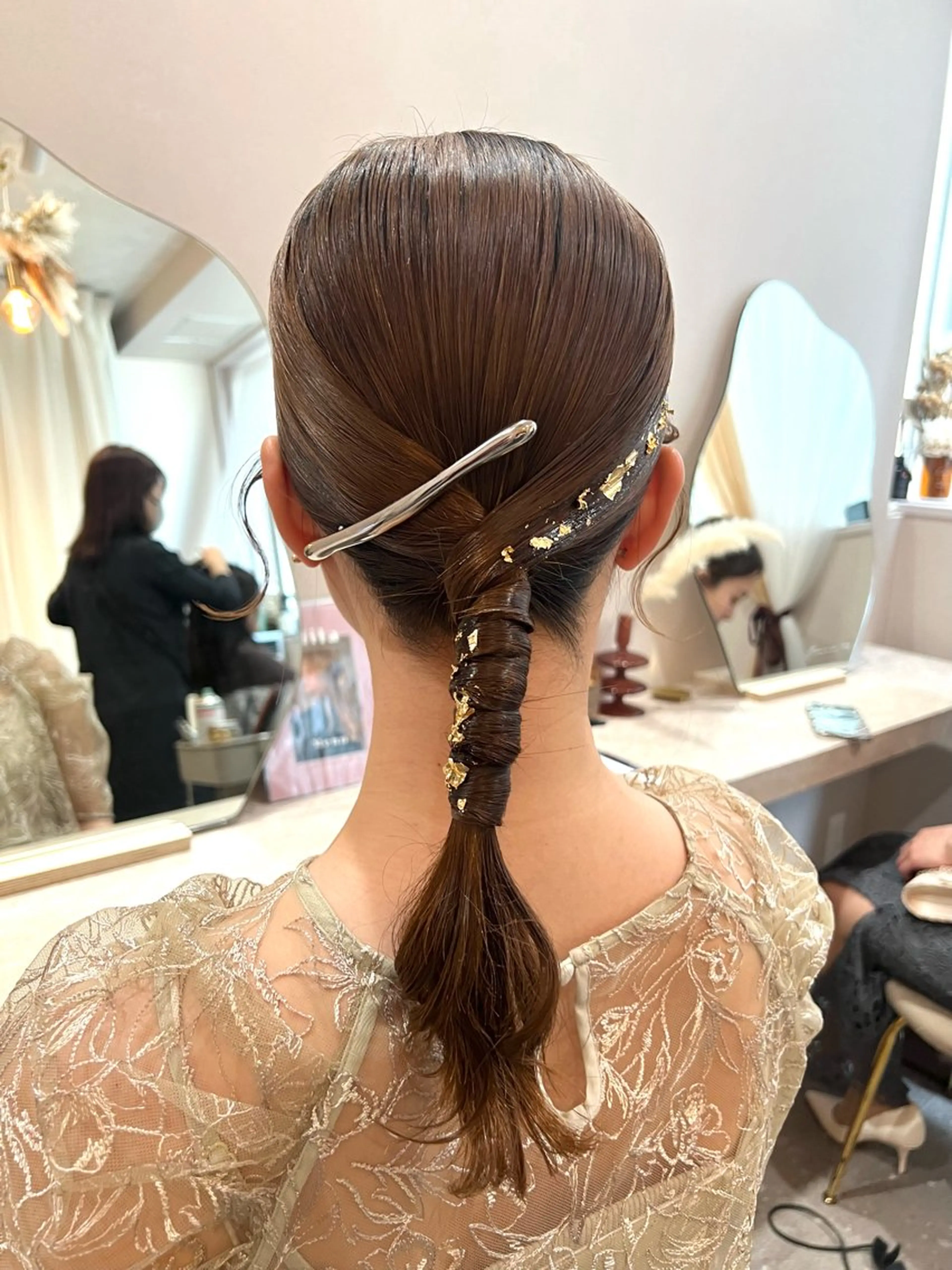 ミディアム Mila misakiのヘアスタイル