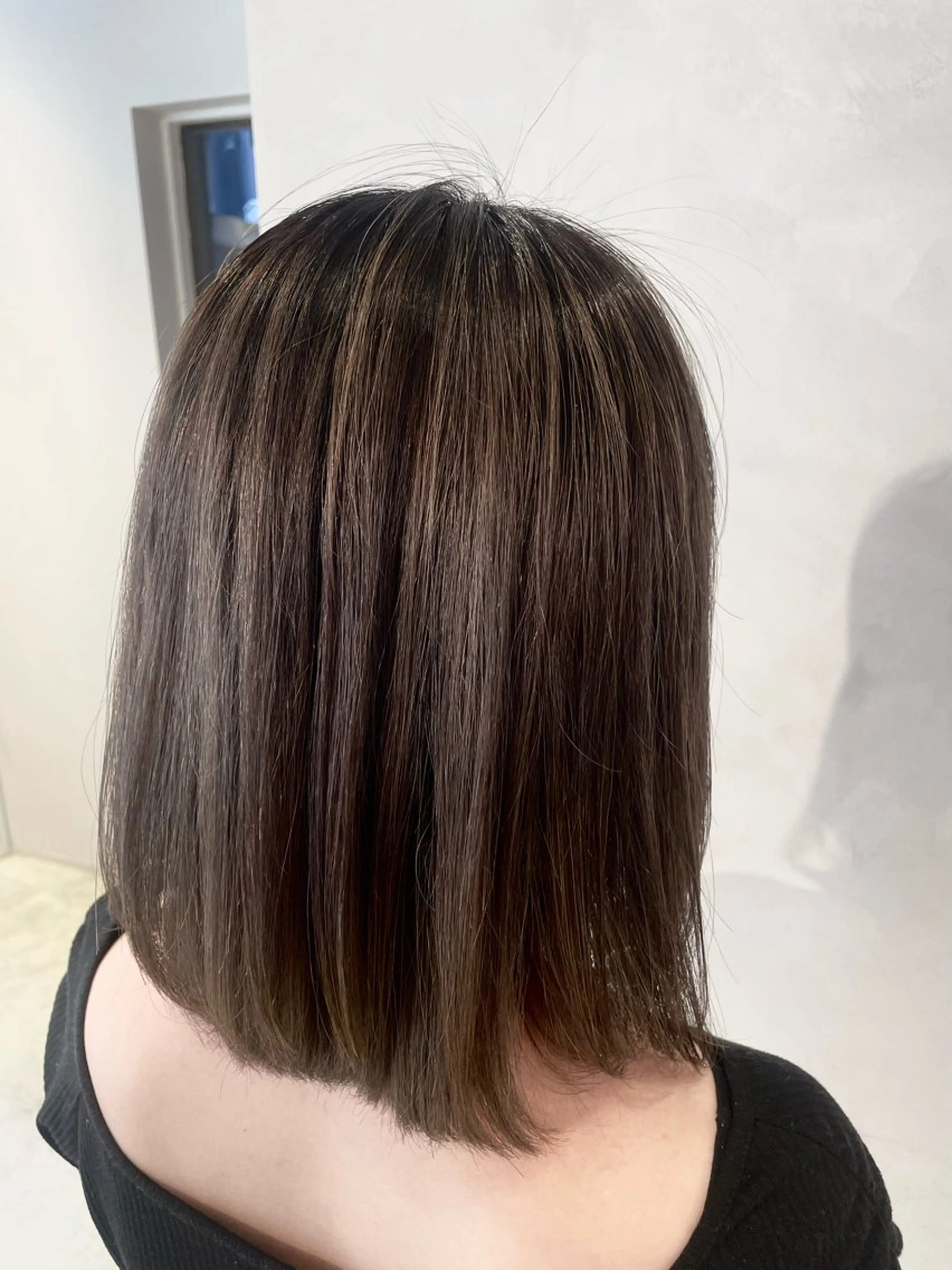 ミディアム 透明感カラー✨艶髪 制作🌱山根あゆみのヘアスタイル