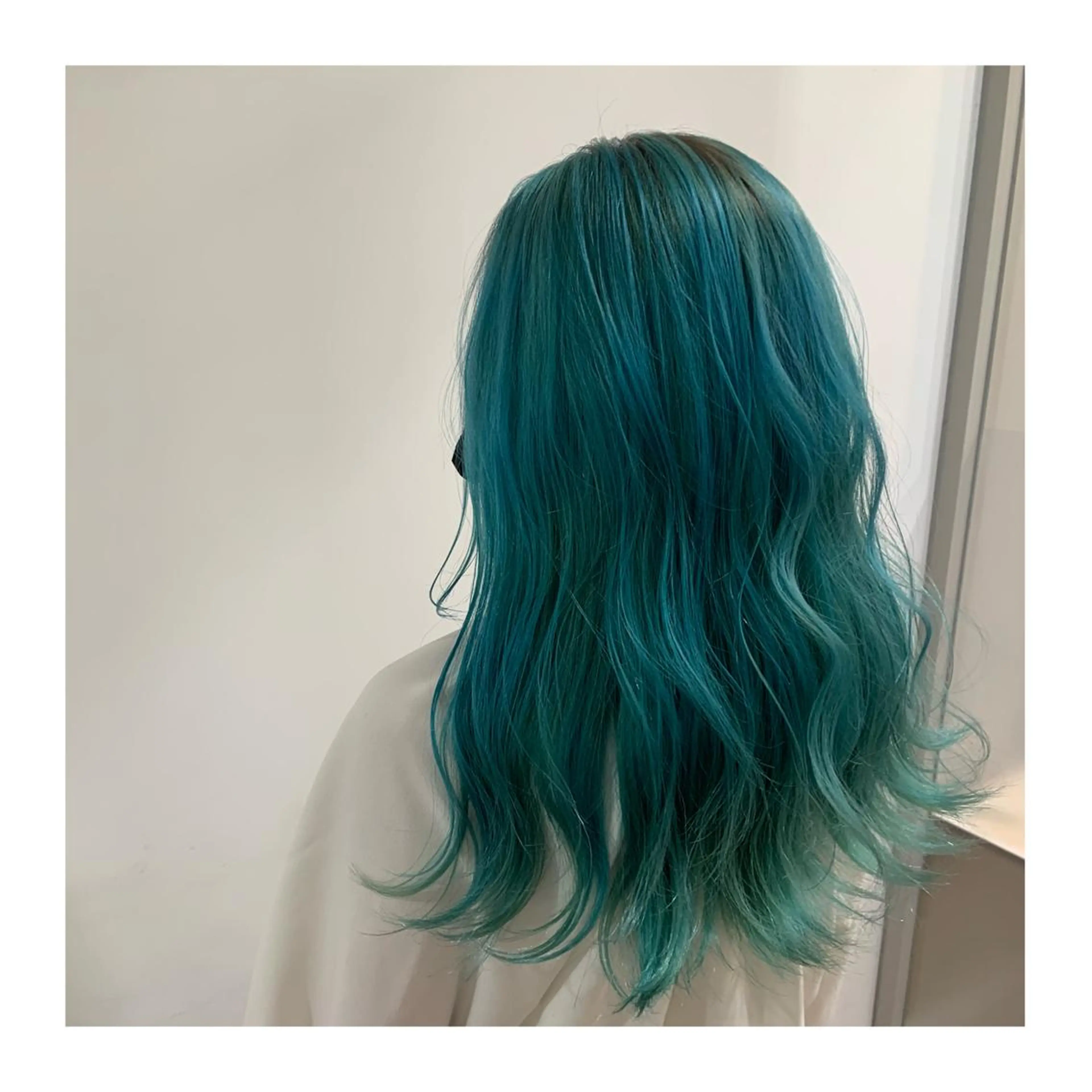 ロング カラー あべ ゆうかのヘアスタイル