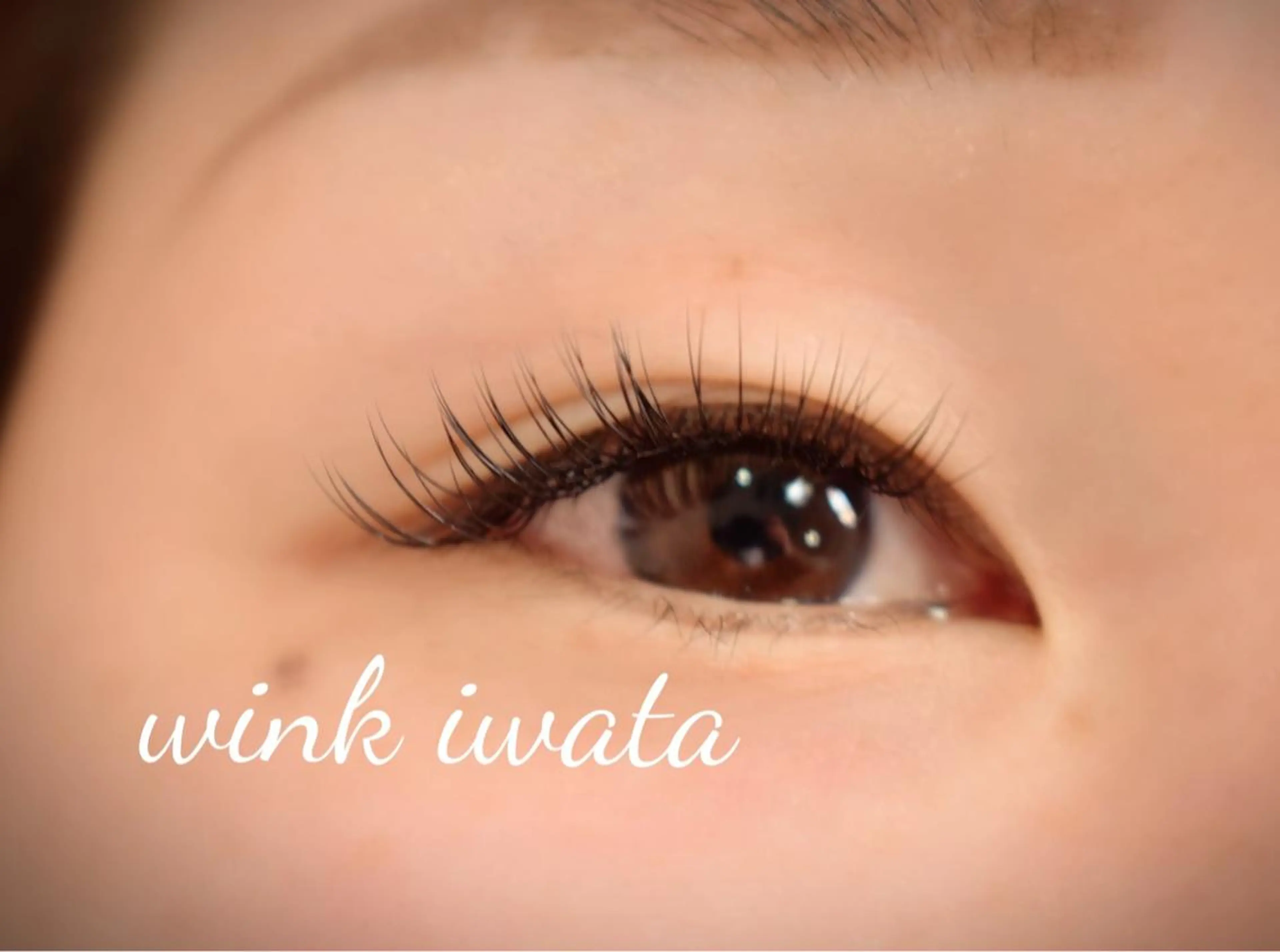 マツエク・マツパ フラットラッシュ 目尻長め マツエク MALLET所属・松井 亜衣のマツエク・マツパデザイン