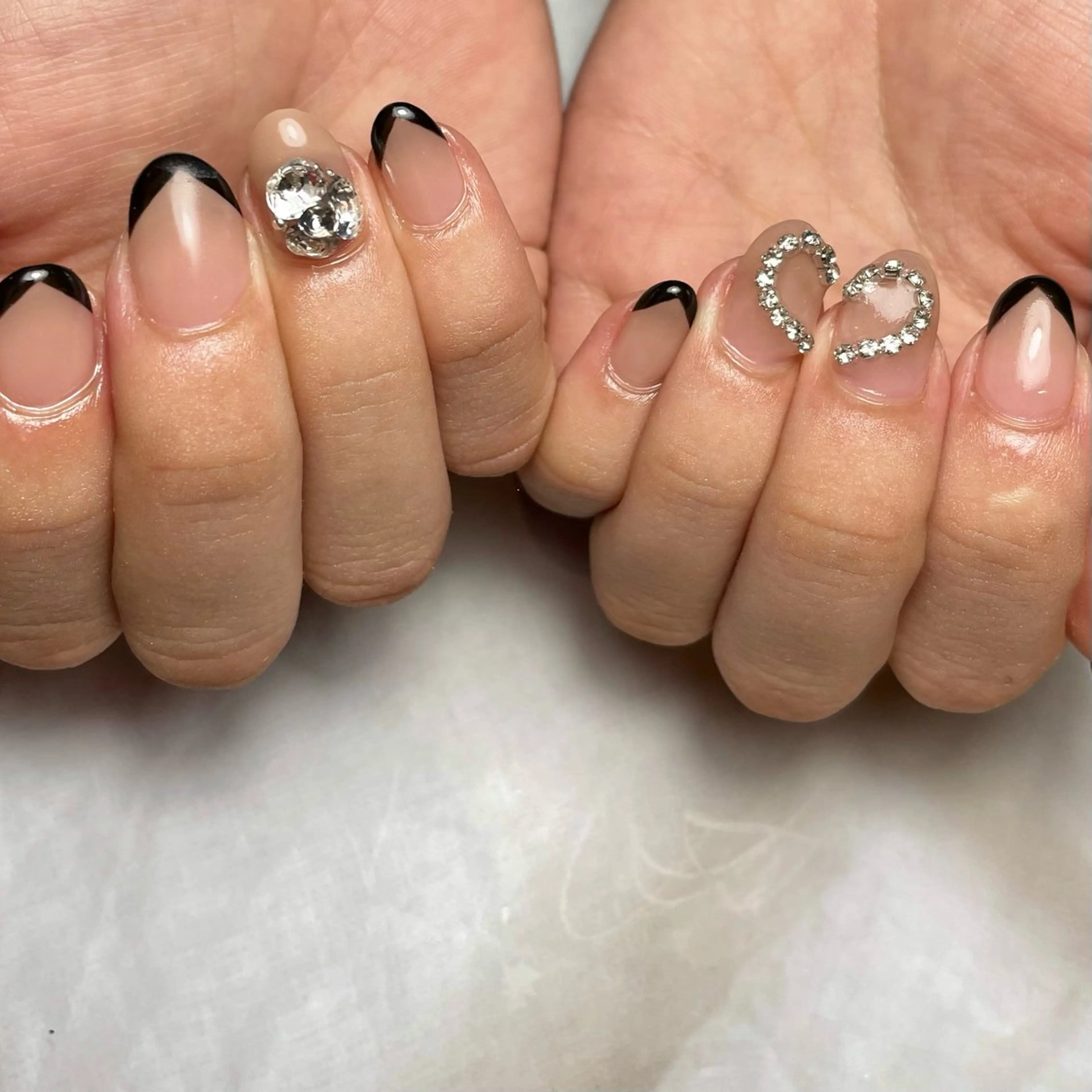 ネイル フレンチネイル ハンドネイル Reflection marikoのネイルデザイン