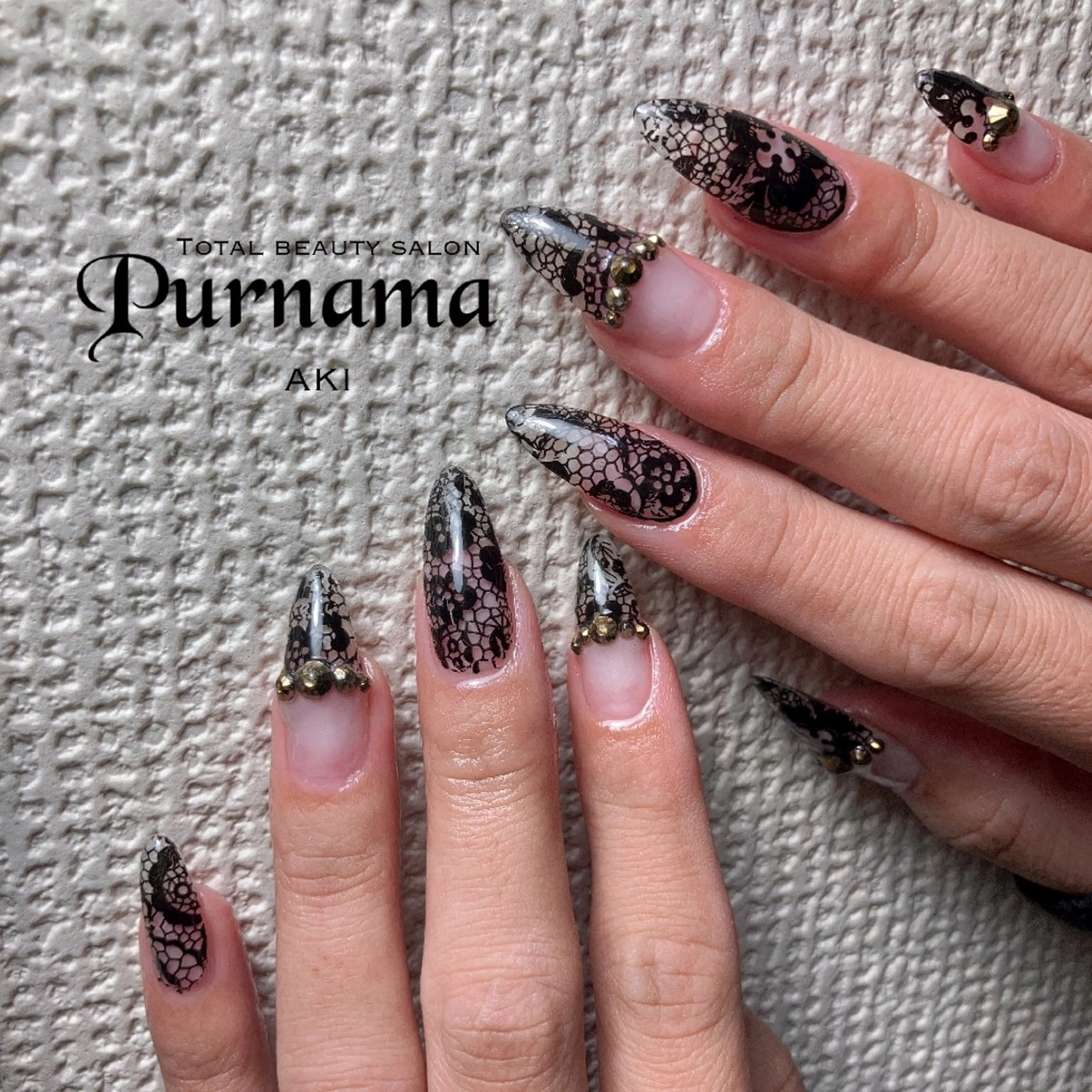 ネイル ハンドネイル Purnama あきのネイルデザイン