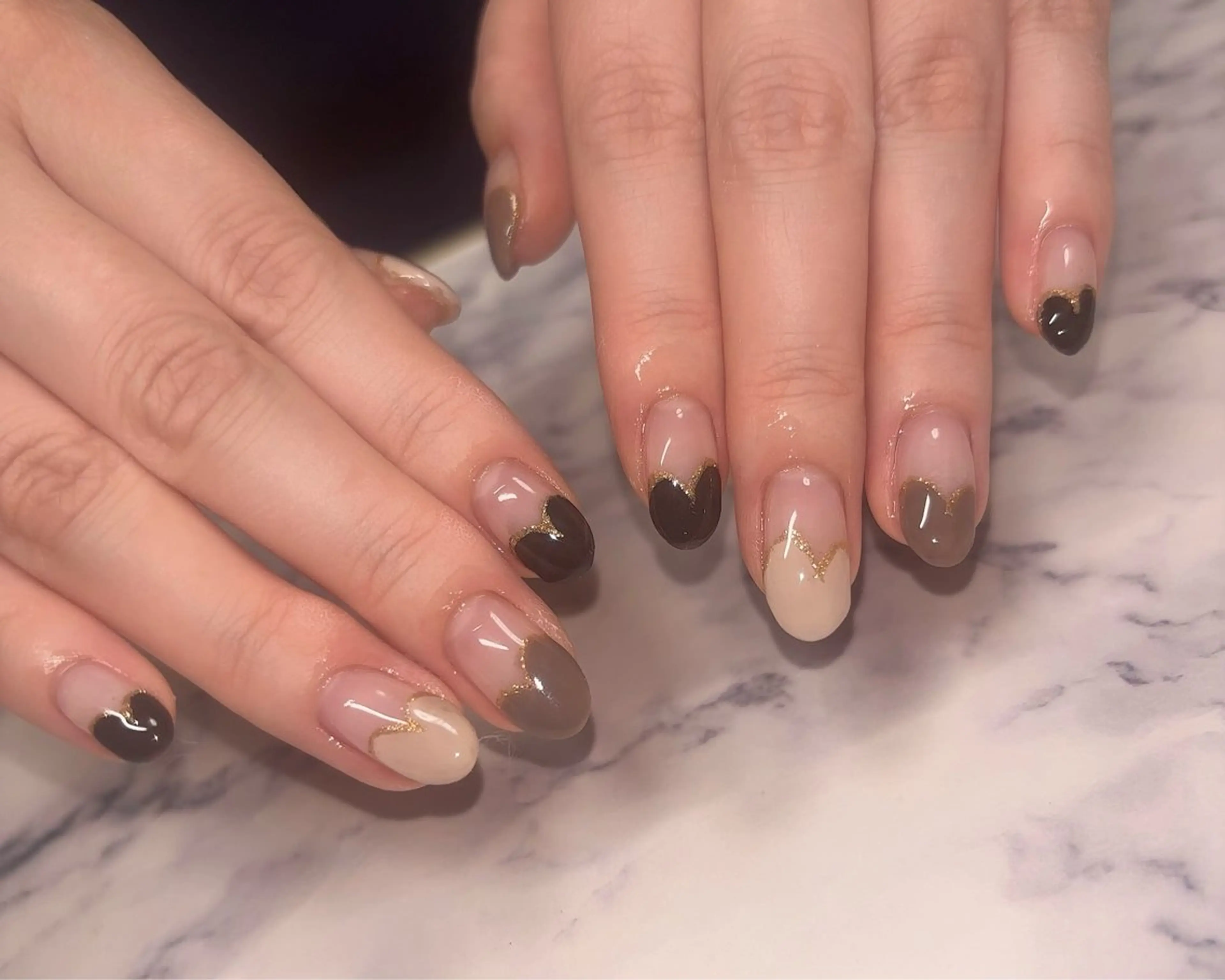 ネイル フレンチネイル ハンドネイル Nail_by N1のネイルデザイン