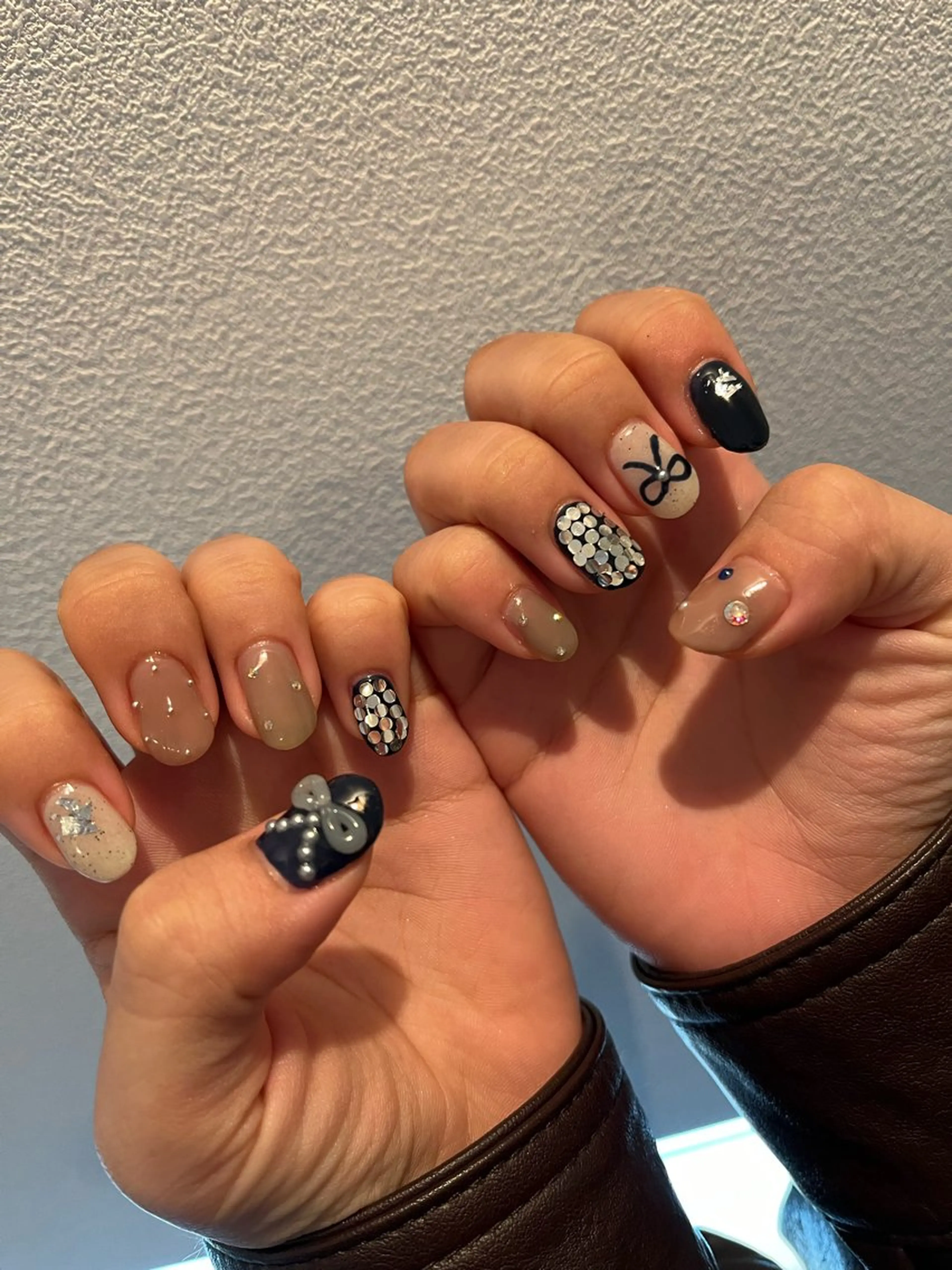 ネイル ネイビー K Aのネイルデザイン