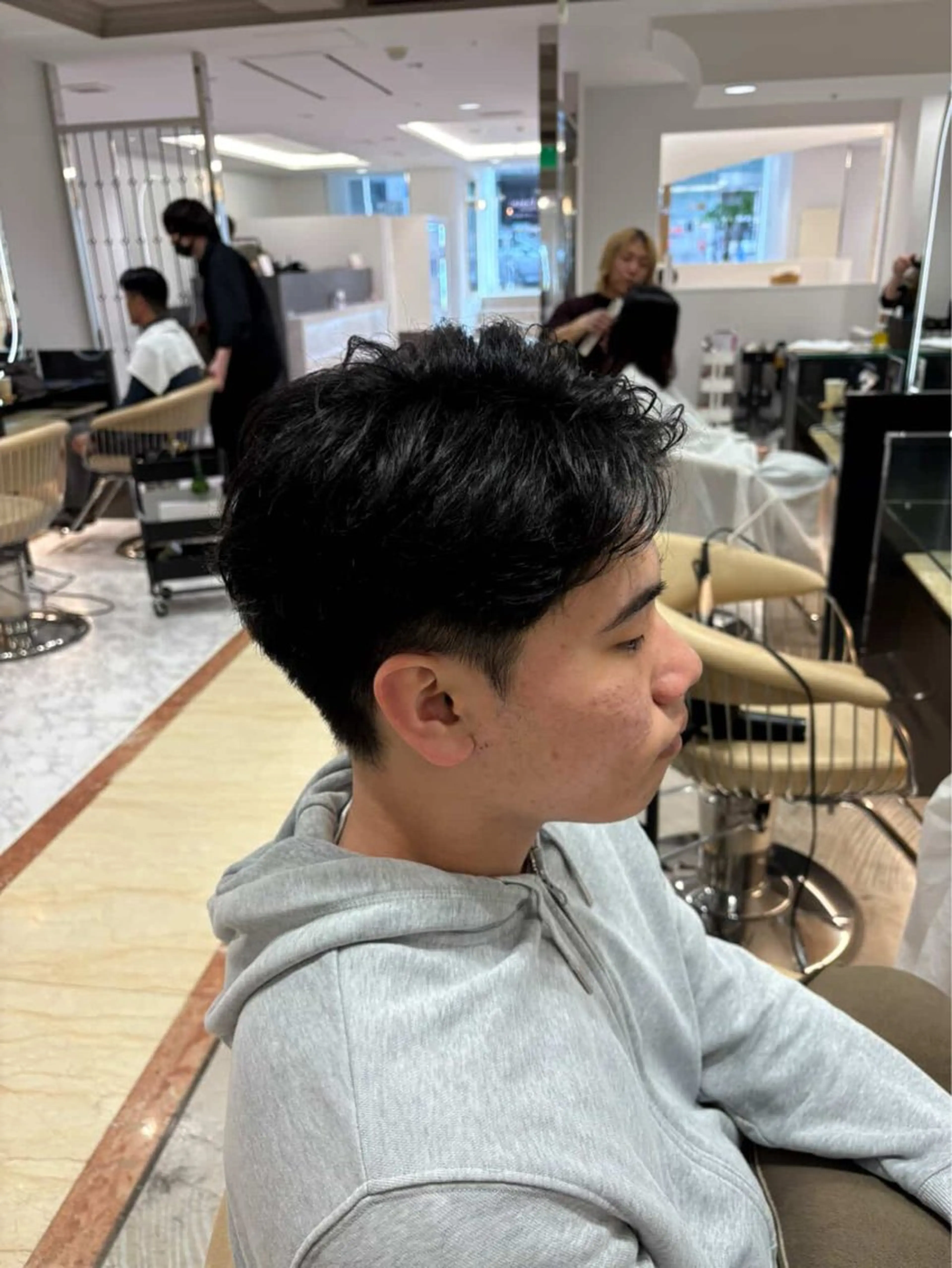 メンズ カット 韓国風/亀之園 涼のヘアスタイル