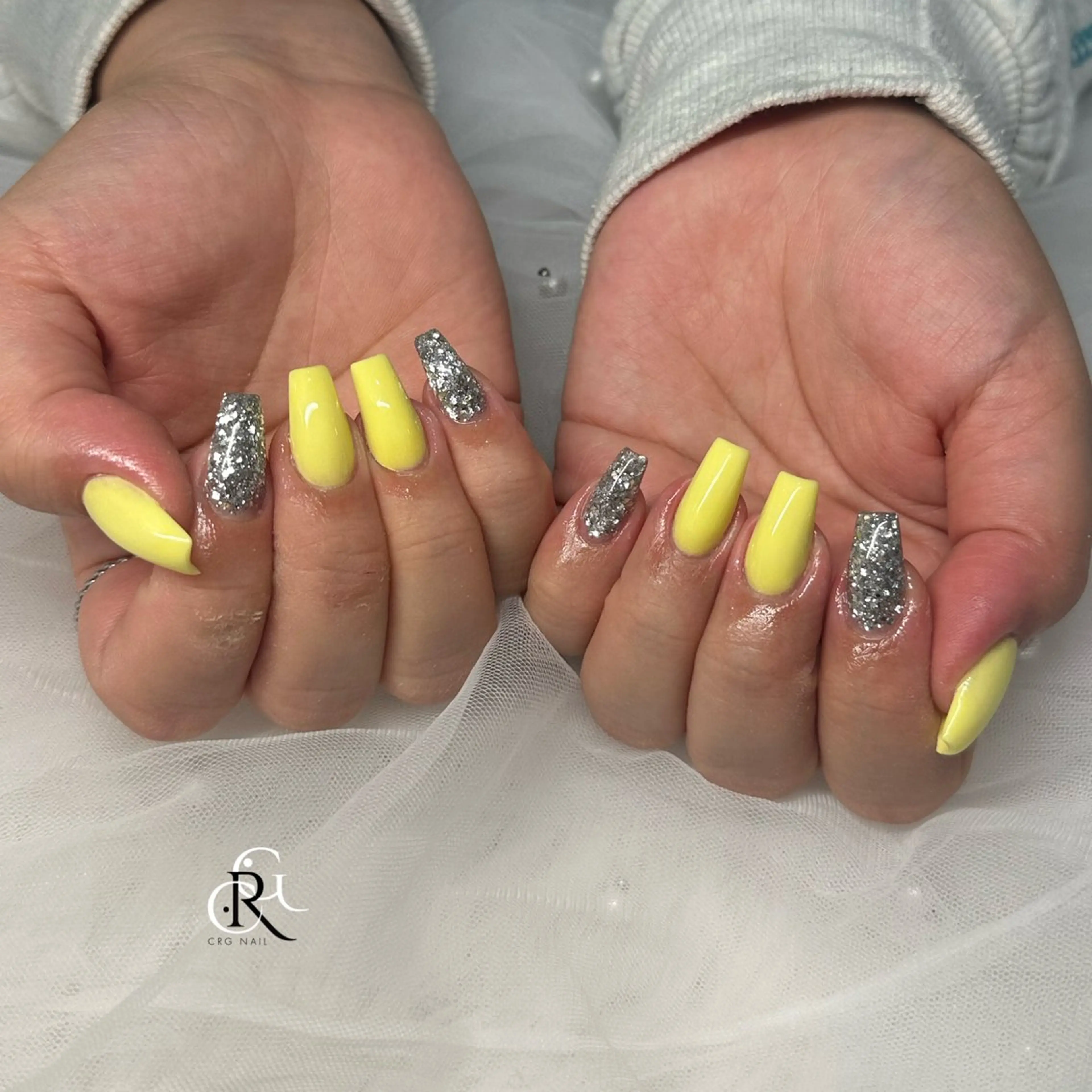 ネイル 春ネイル ハンドネイル 美フォルム✨ CRG　RURIのネイルデザイン