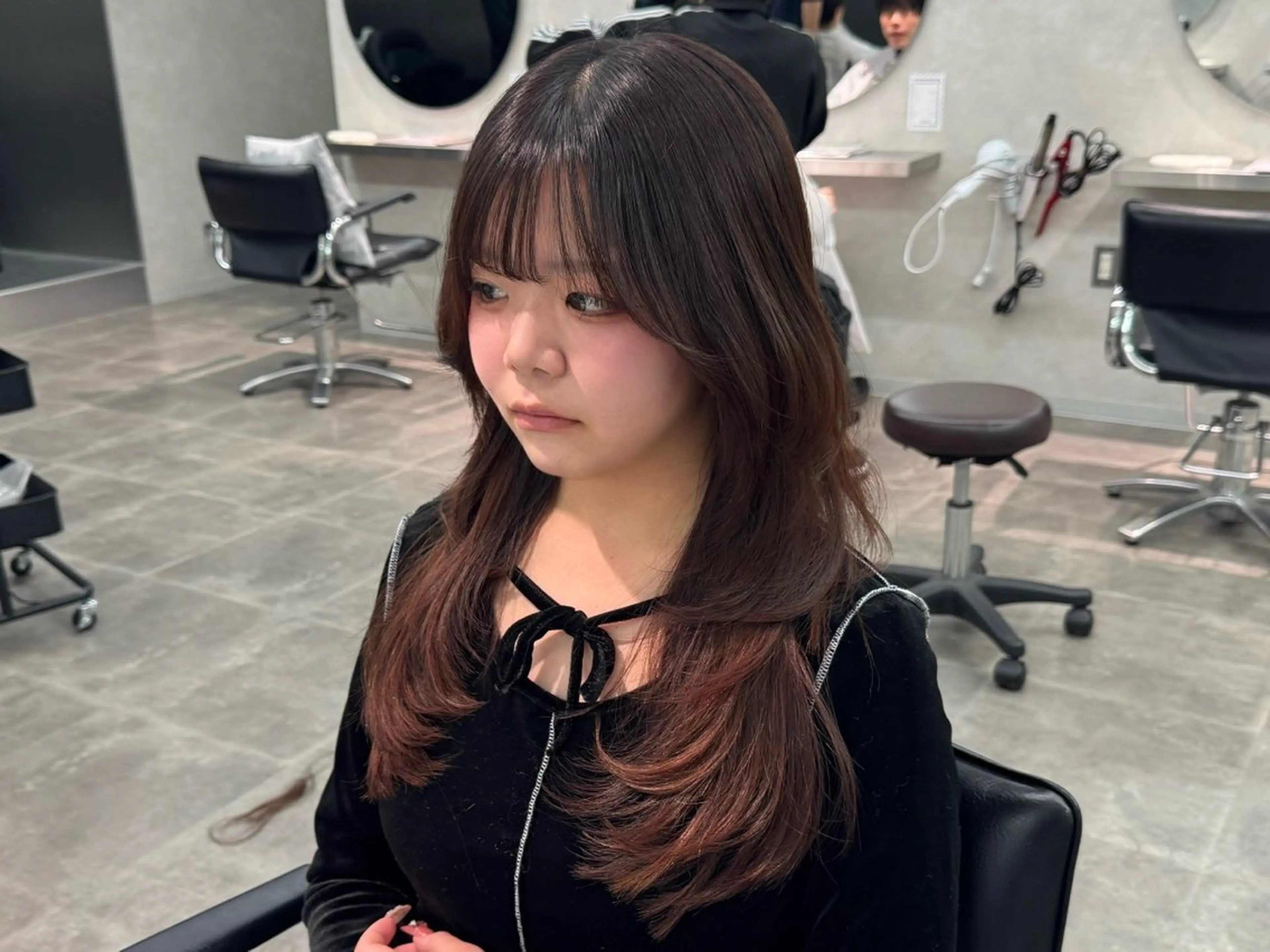 ロング カット 韓国特化🇰🇷千葉 /レイヤーカット竜生のヘアスタイル