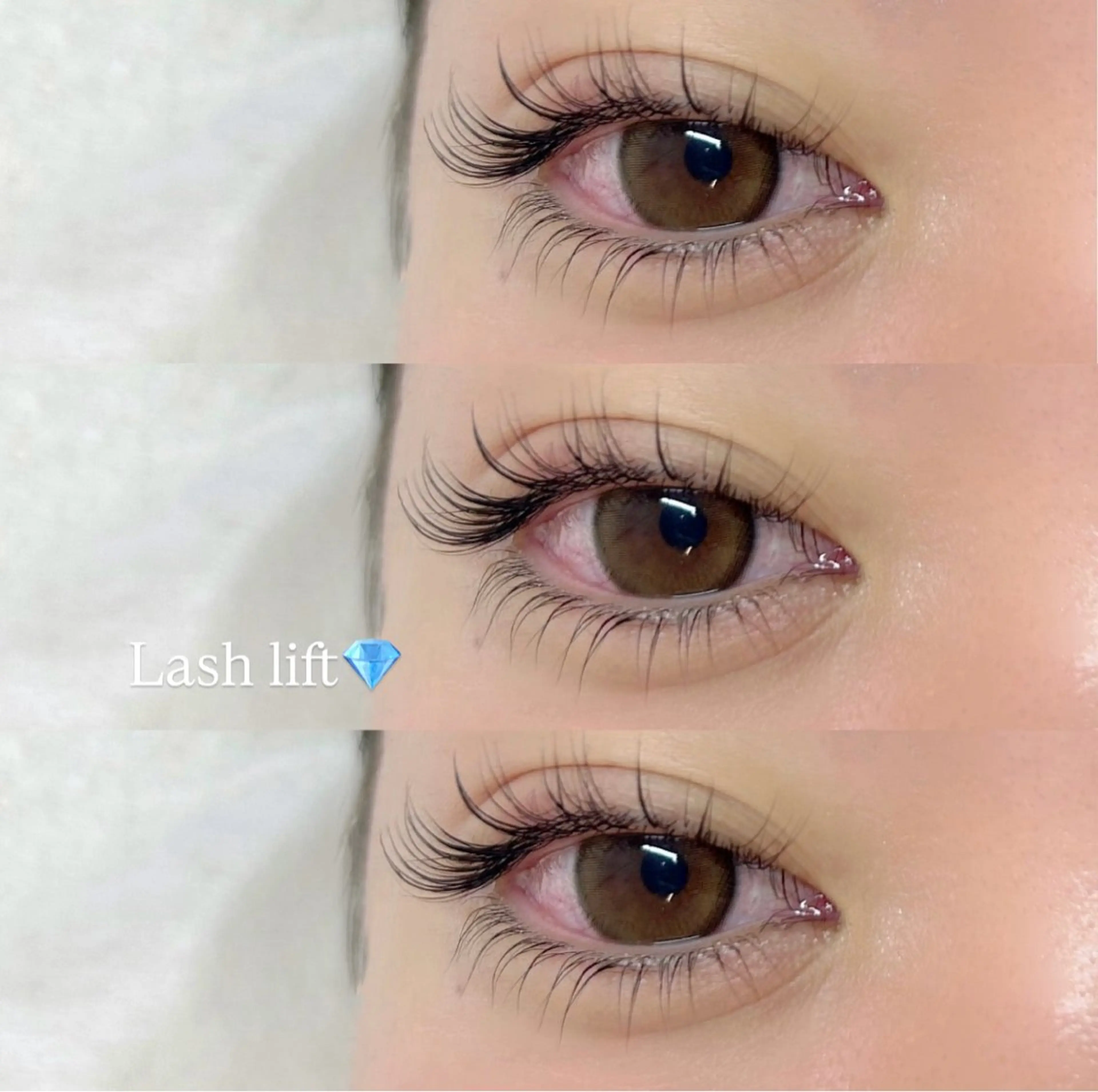 ケラチンラッシュリフト上下🧁の写真