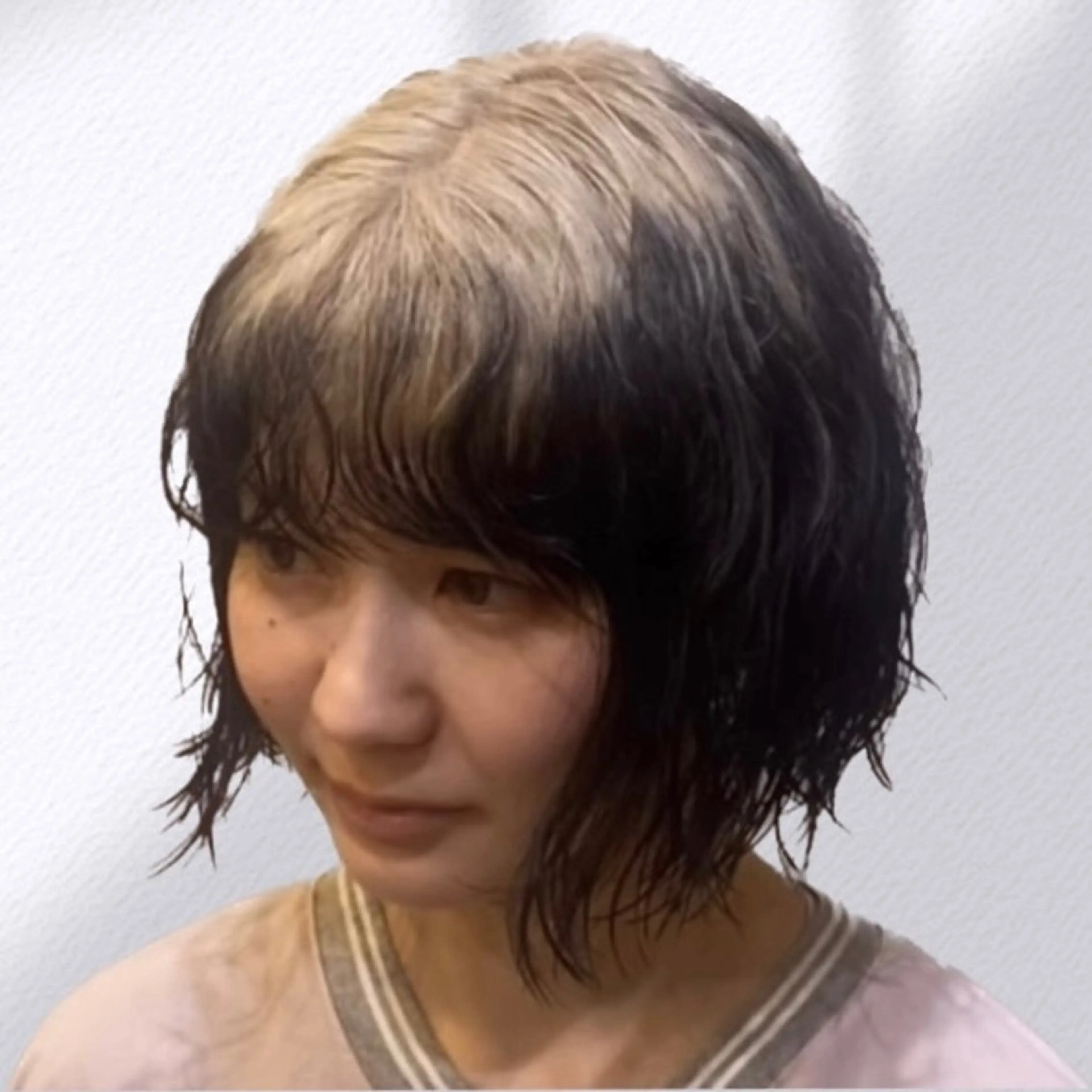 🪐人気No3🪐【黒染めしてしまったけど明るくしたい方必見】履歴を活かすデザインカラー+カット+トリートメントの写真