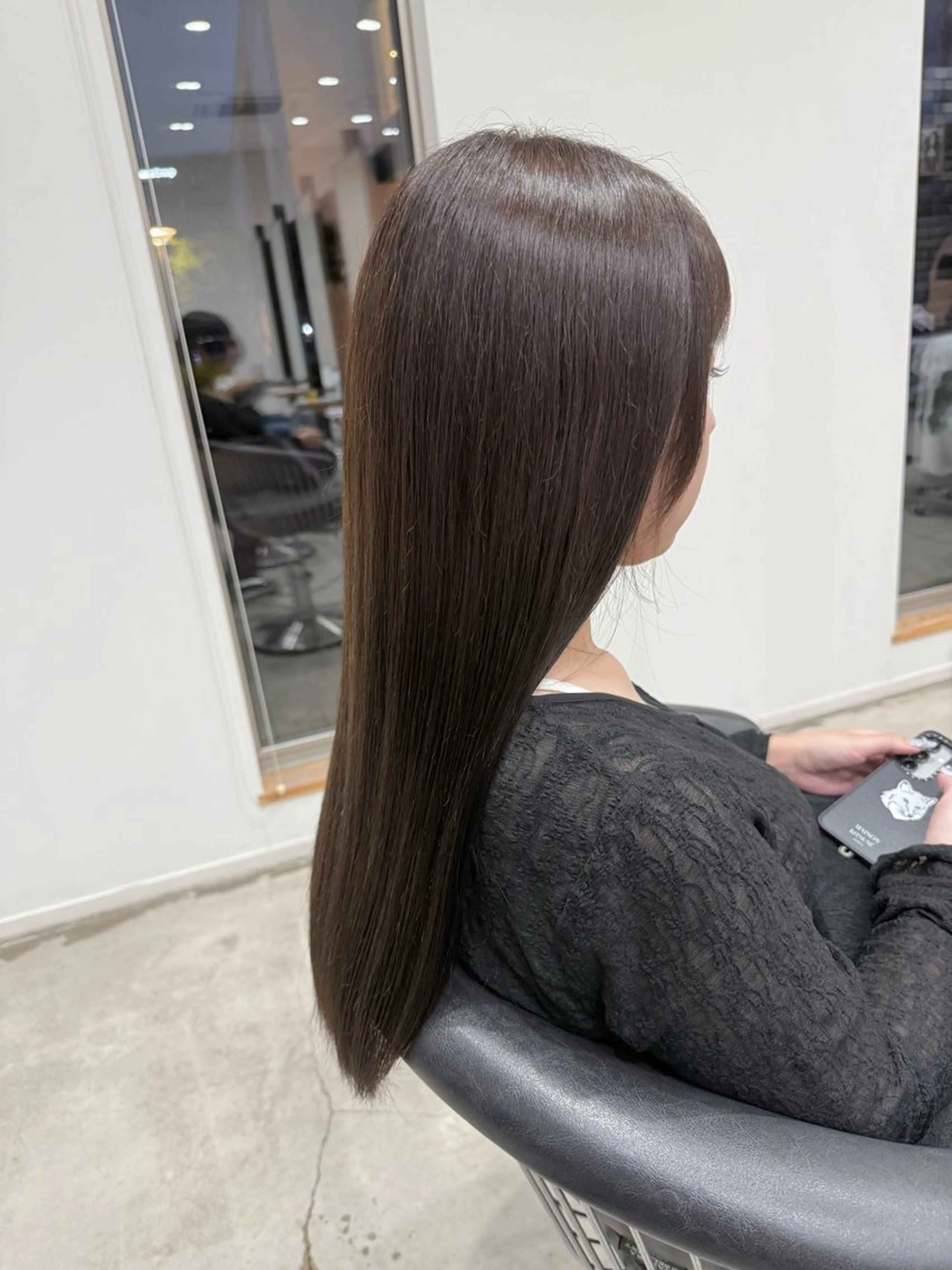 ロング カラー ベージュカラー ブラウンカラー ヘアカラー 芳賀 風斗のヘアスタイル