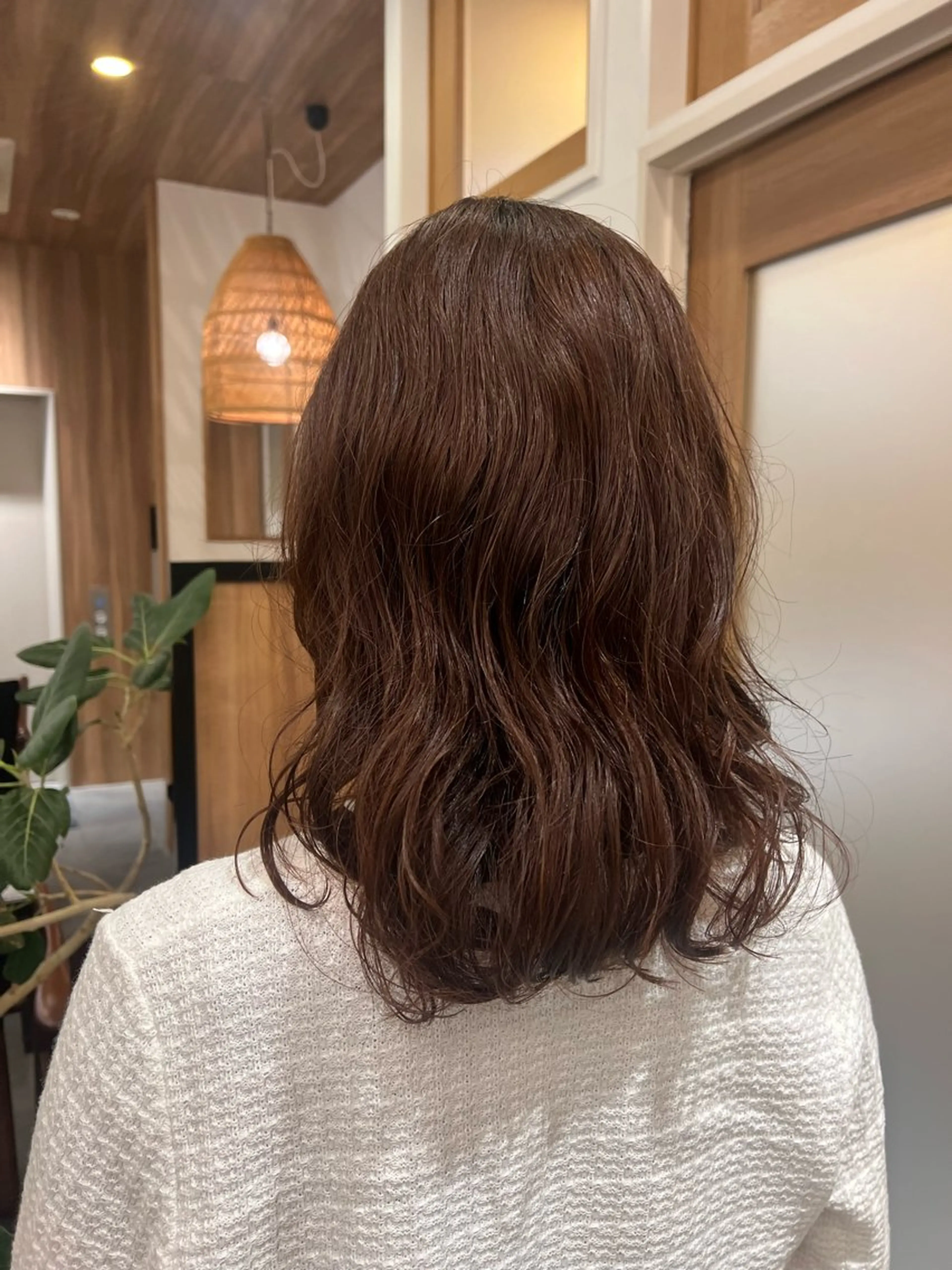 セミロング 村中 逸紀のヘアスタイル