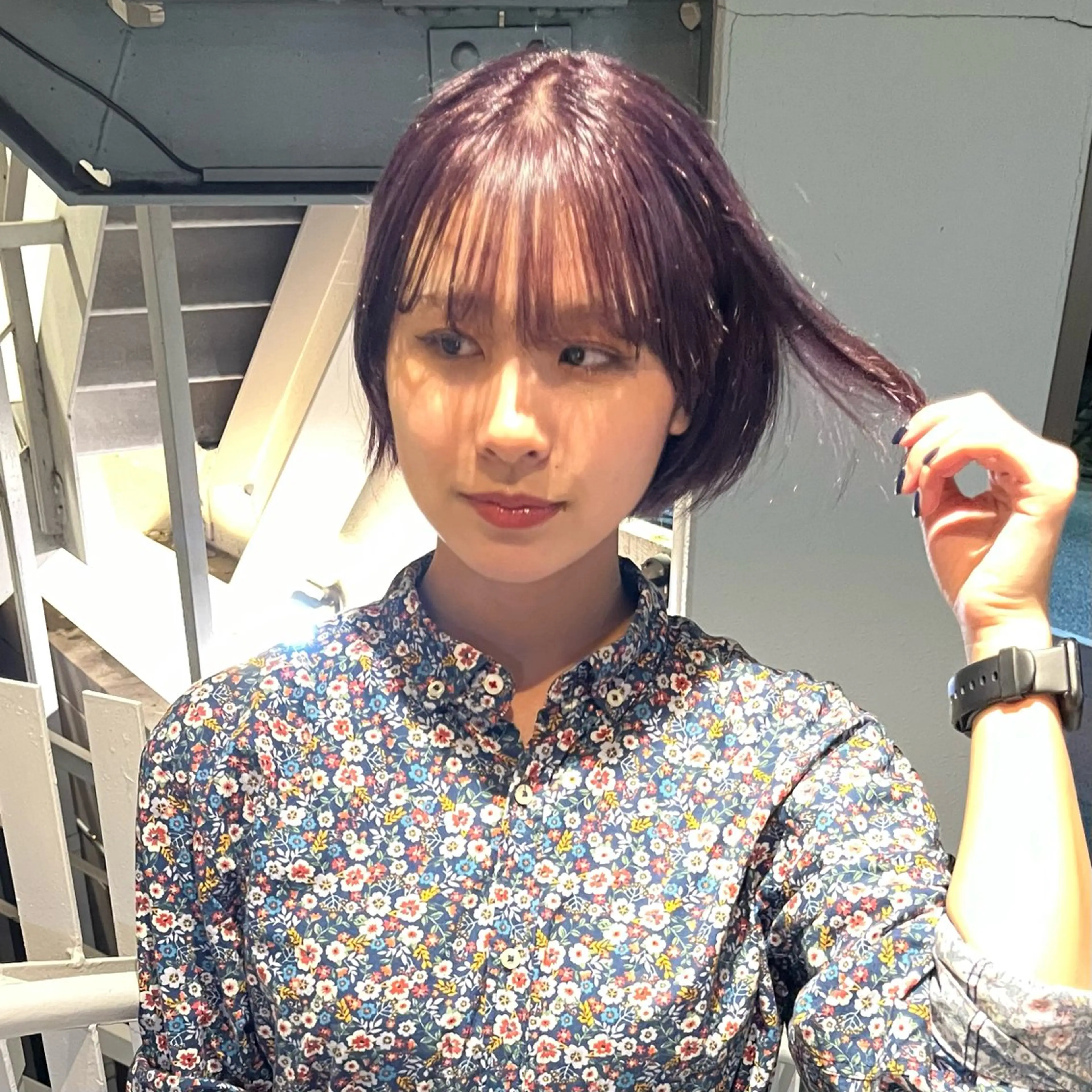 ショート 似合わせカラー🪩 SAYA 👗のヘアスタイル