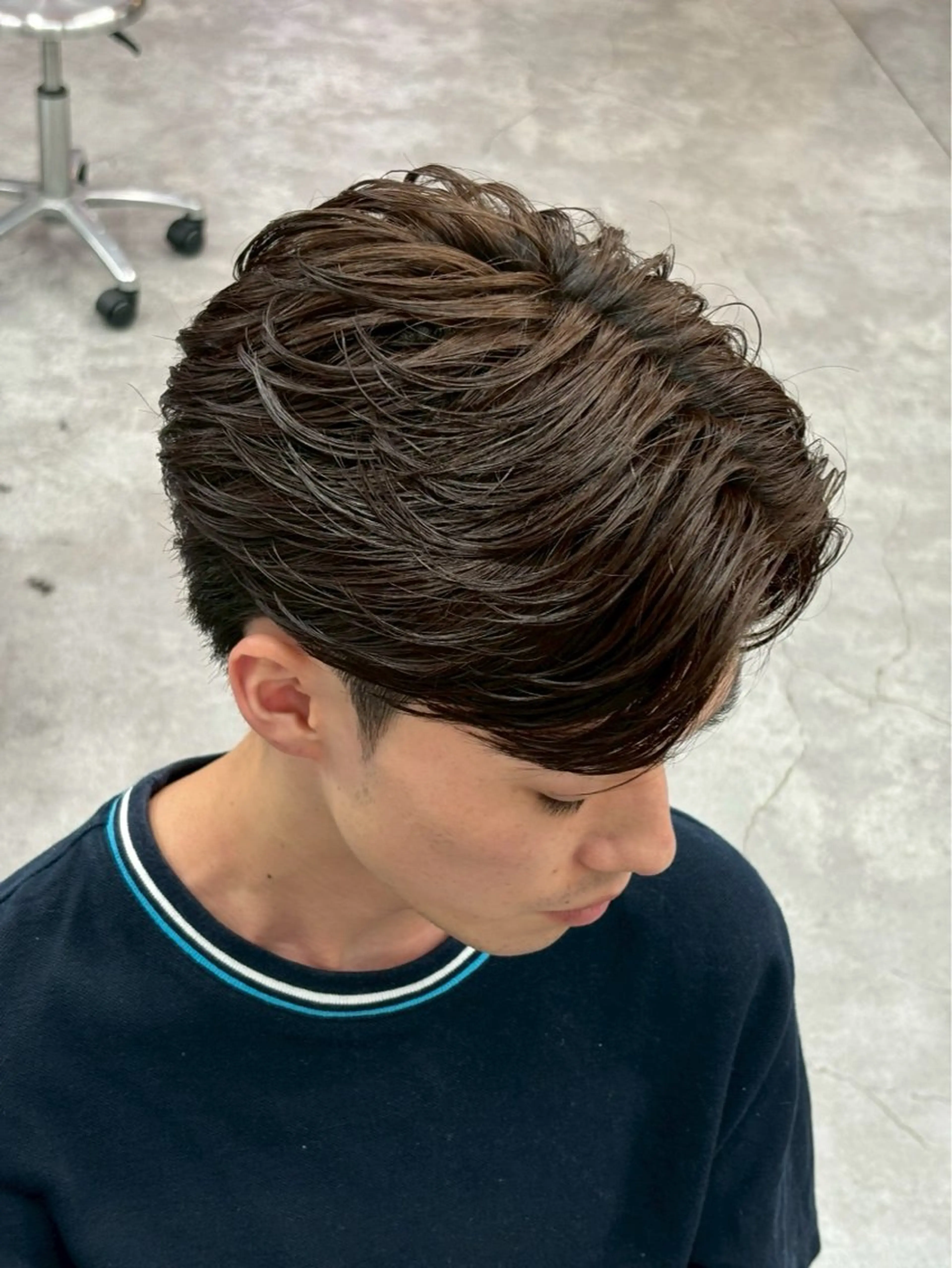 パーマ メンズ 🌼カットカラーモデ ル募集中hana🌼のヘアスタイル