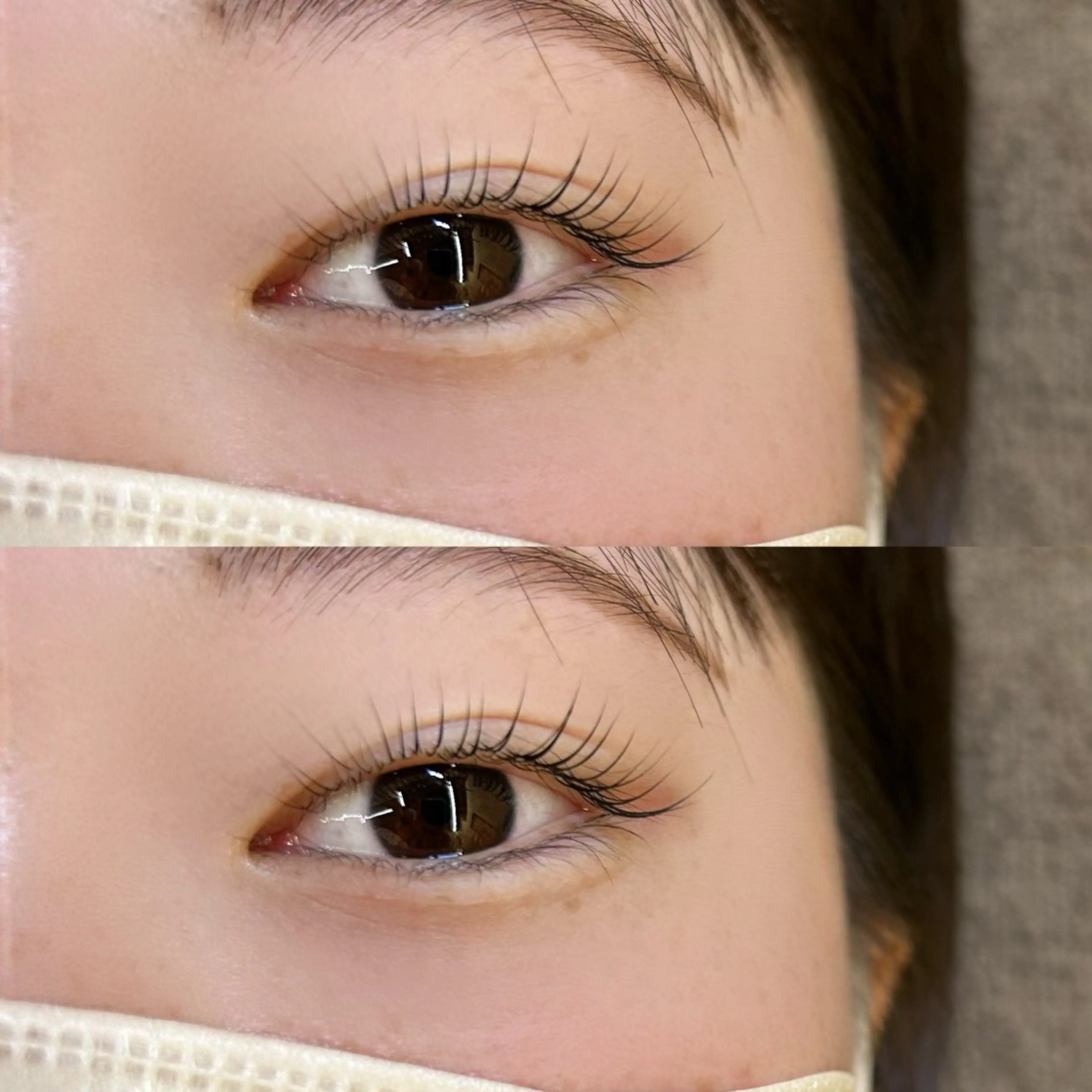 マツエク・マツパ パリジェンヌラッシュリフト 一重×まつ毛パーマ SUNNY 二俣川 yuri🌷のマツエク・マツパデザイン