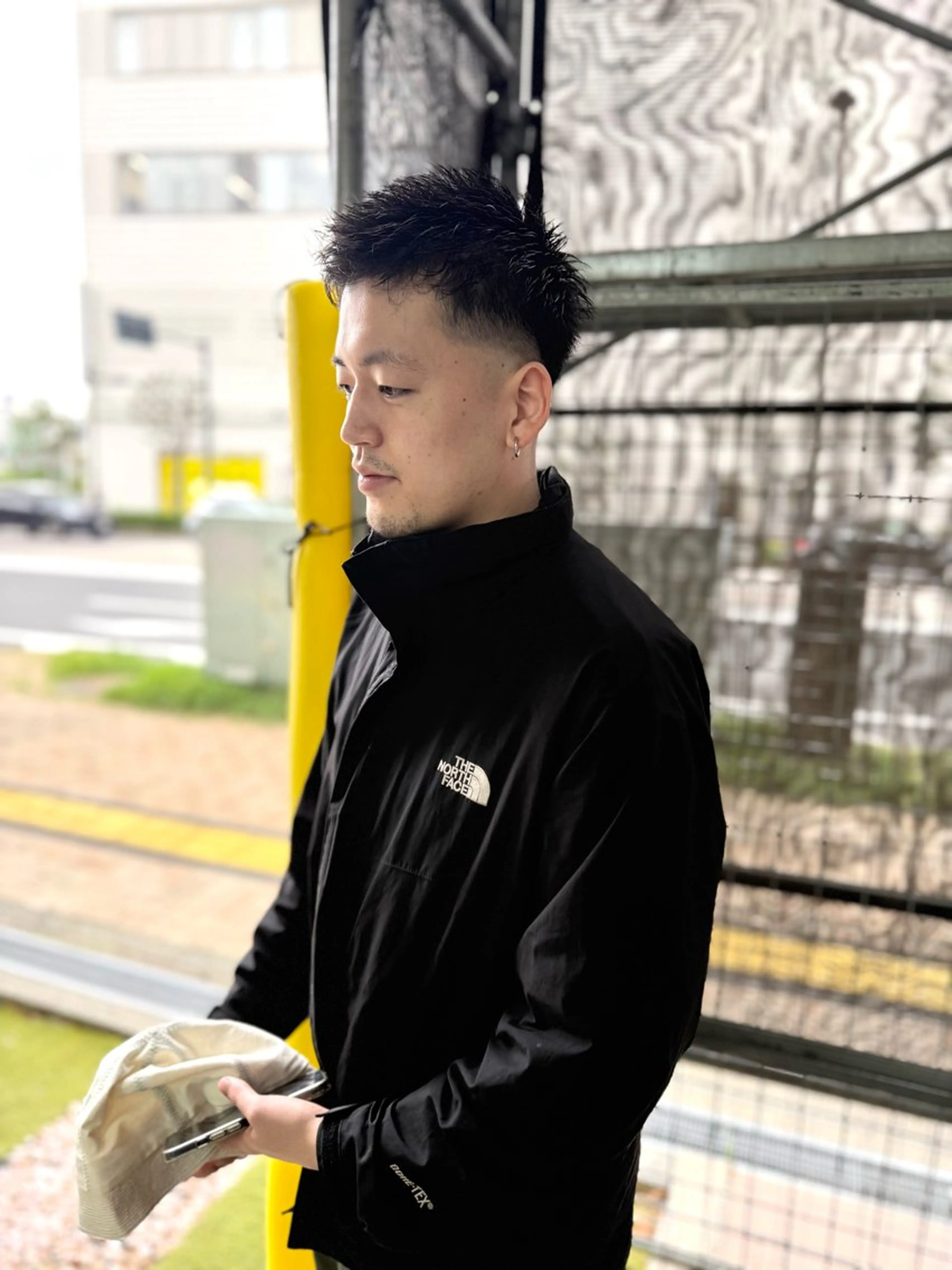 ショート メンズ フェードカット スキンフェード カット メンズパーマの達人 / タカシマダイスケのヘアスタイル