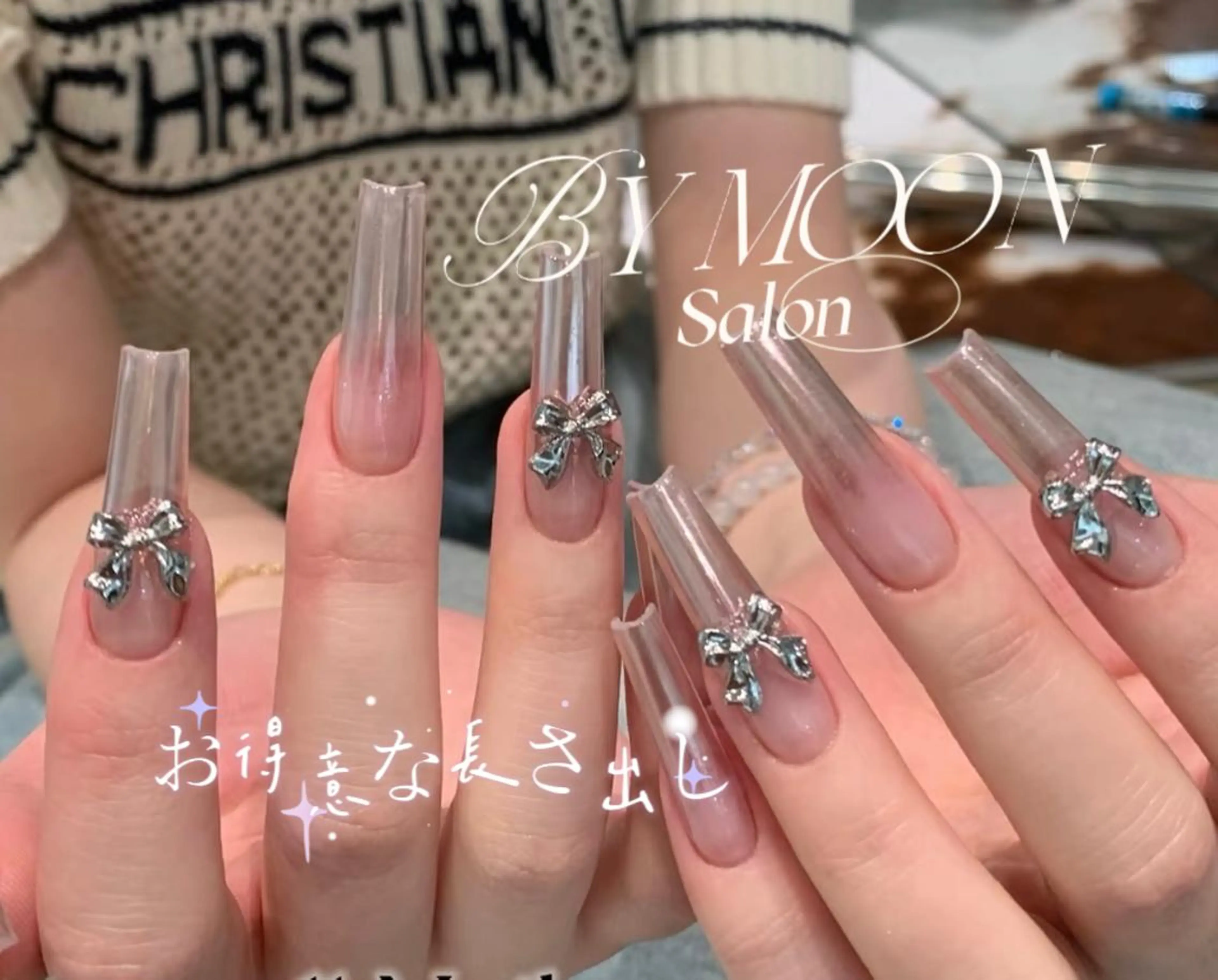 ネイル By moonネイル 🌷ワンホン/韓国風のネイルデザイン