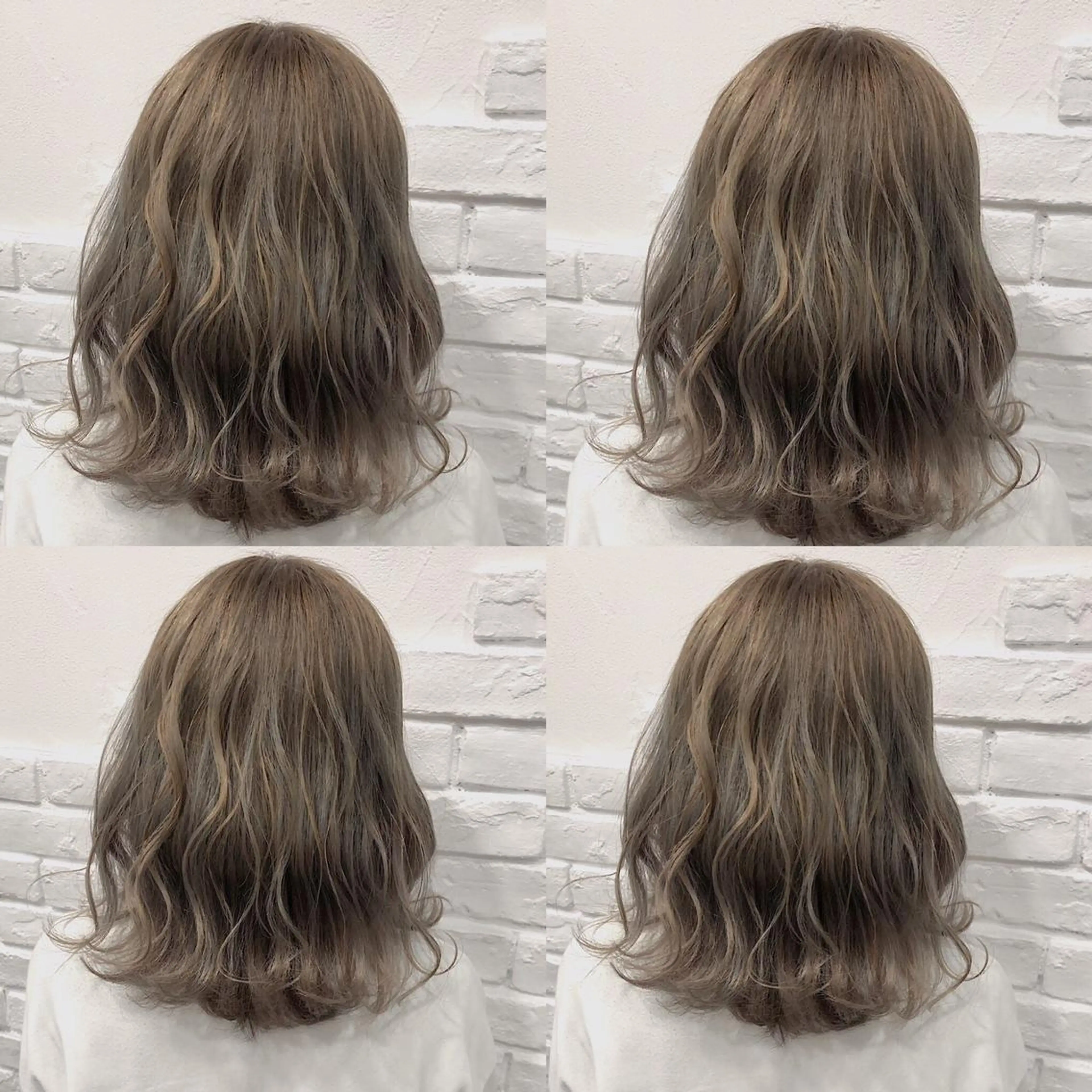 セミロング カラー メンズパーマ名人 TAKUMAのヘアスタイル