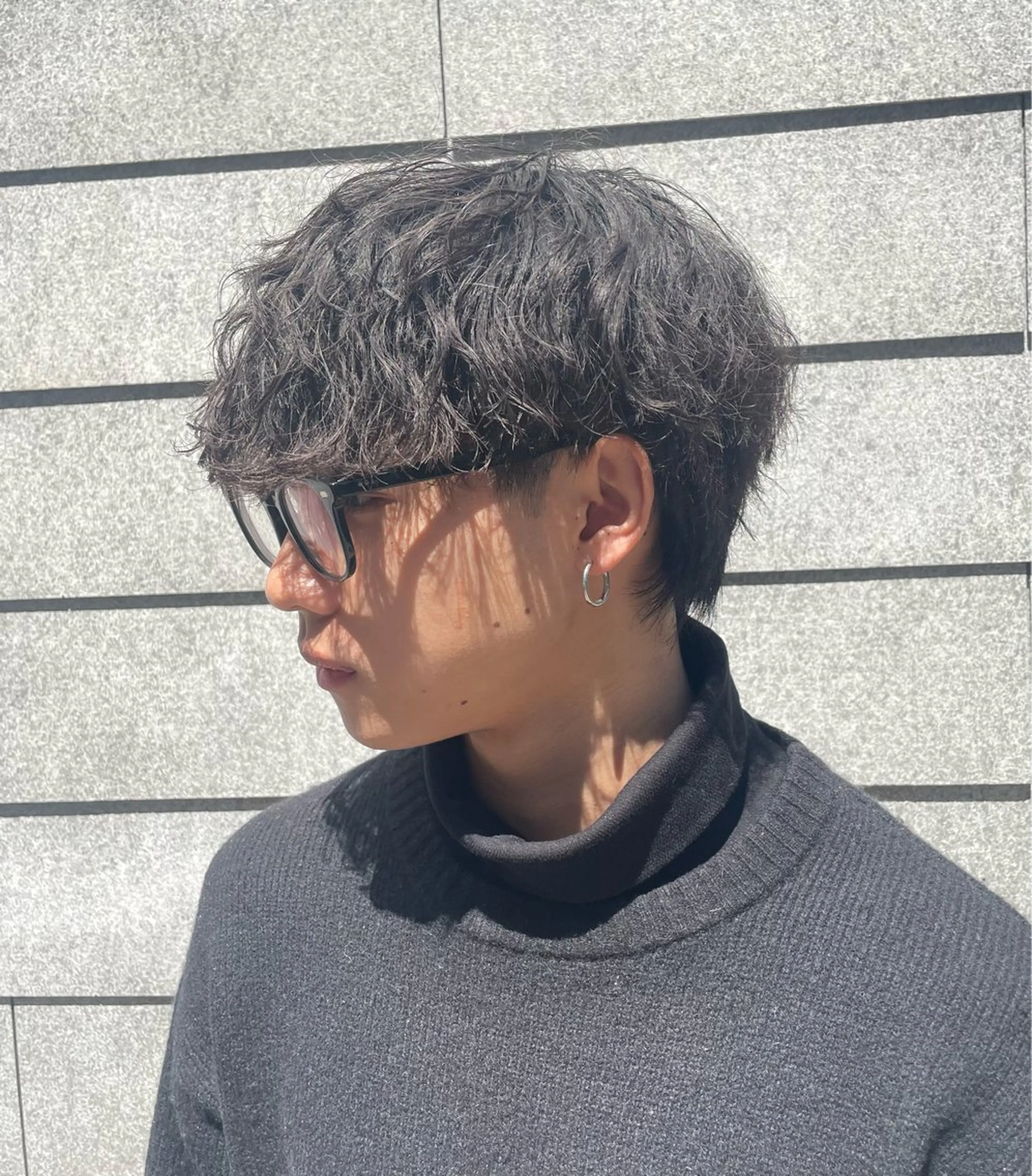 メンズカットの写真