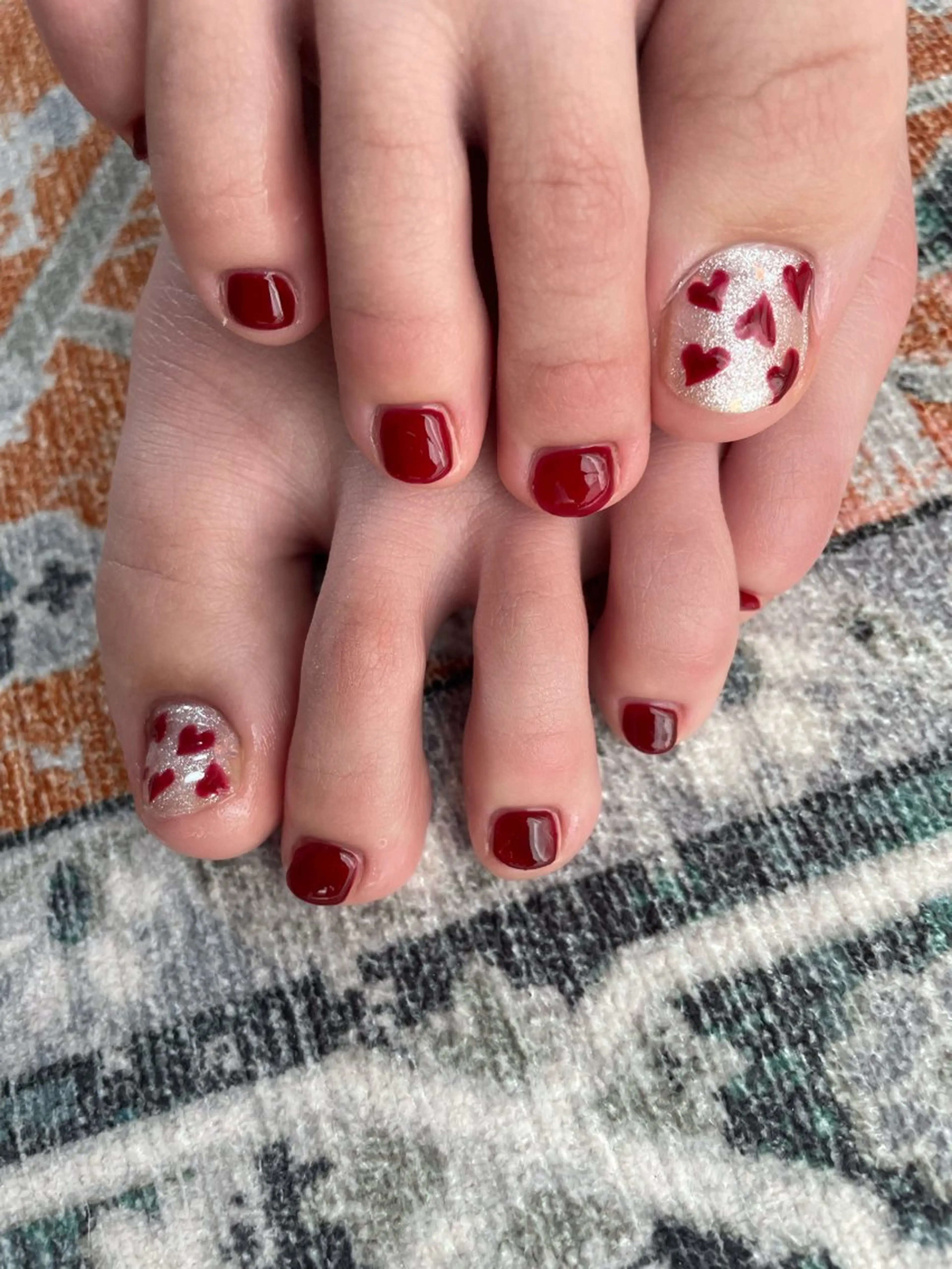 ネイル ハート miinail miyuuのネイルデザイン