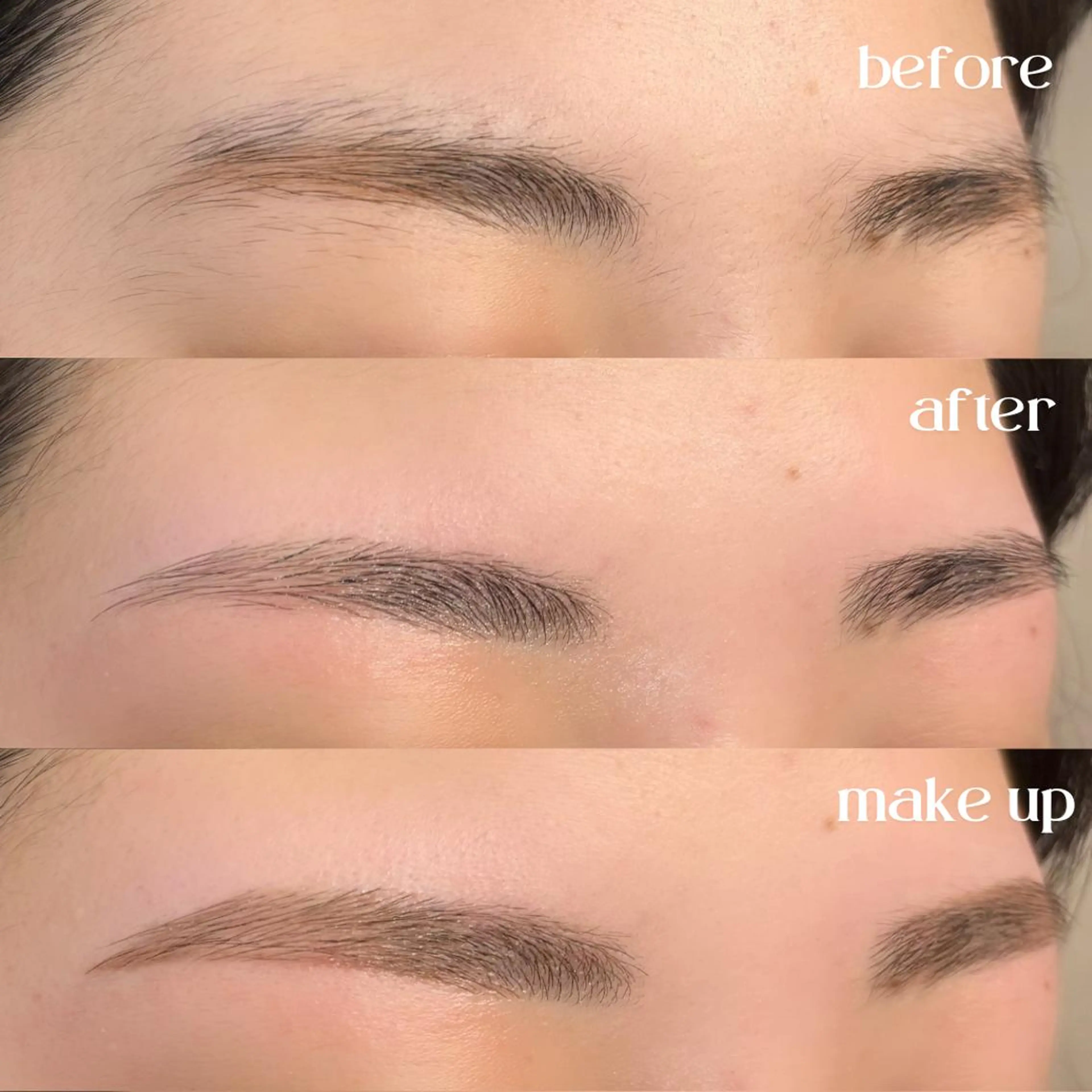 アイブロウ MAI˚୨୧⋆. エクステ⌇束感まつ毛のマツエク・マツパデザイン