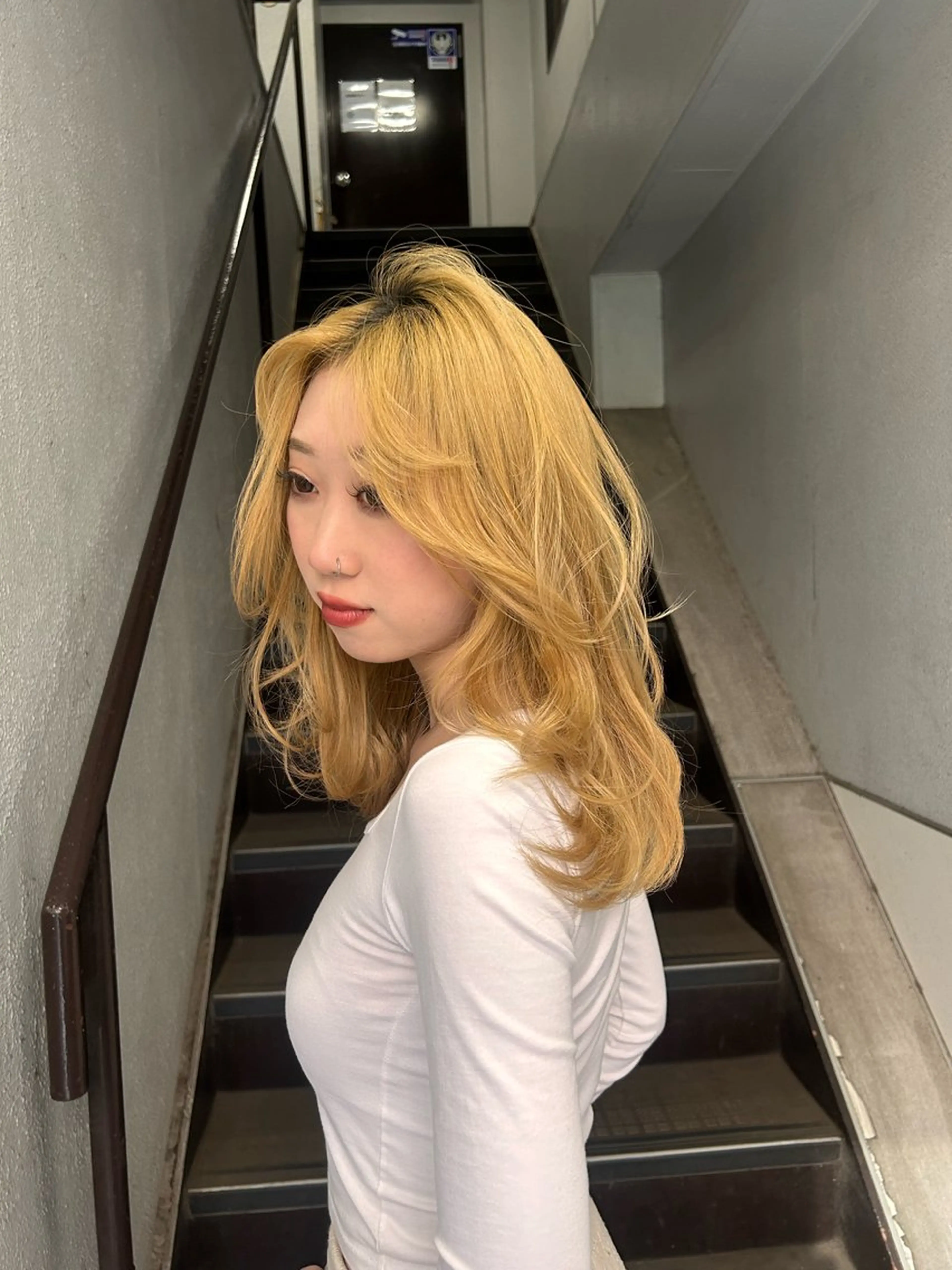 ロング 透明感カラー/ レイヤーカット✂︎のヘアスタイル
