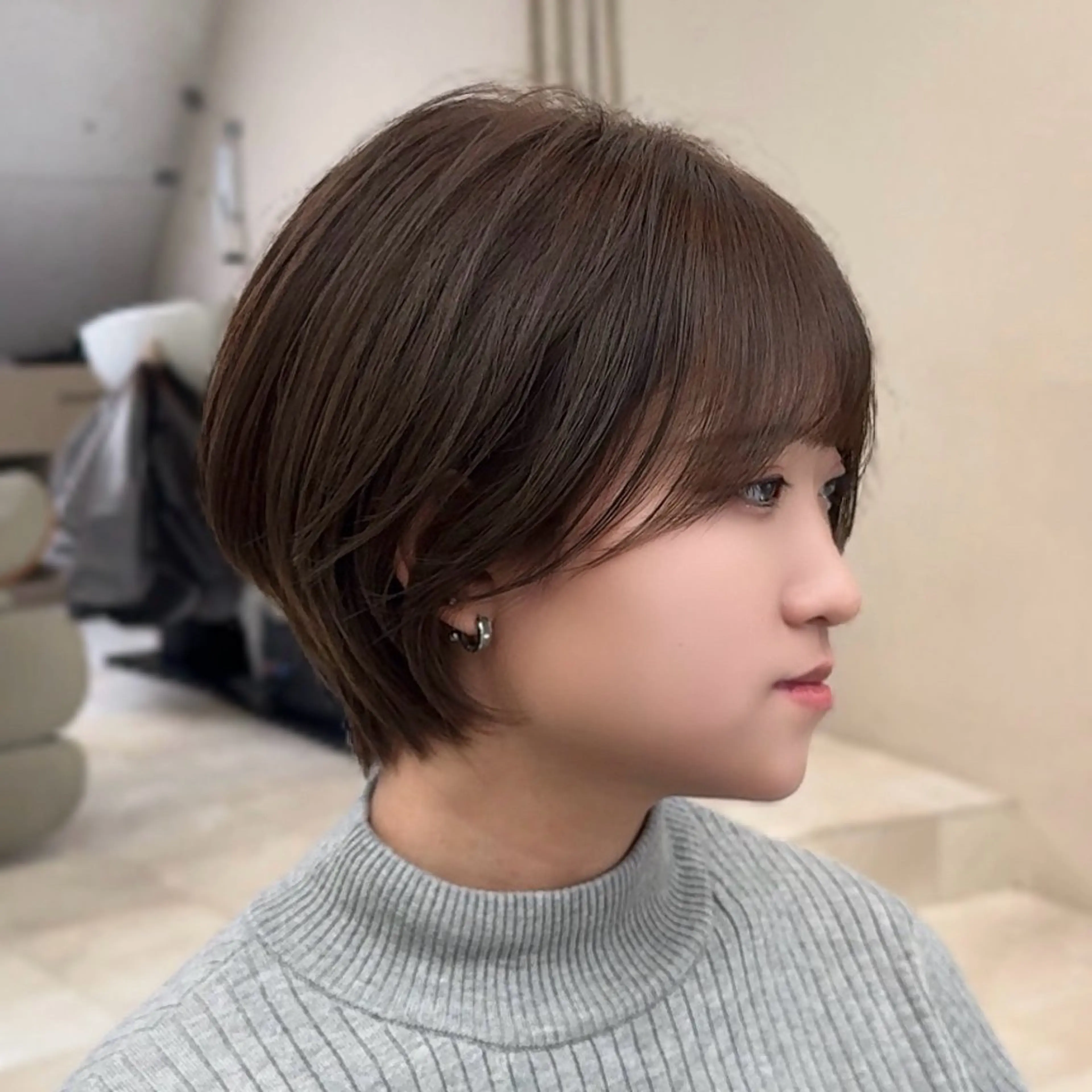 ショート カラー 似合わせショートカ ット/福岡/えりのヘアスタイル