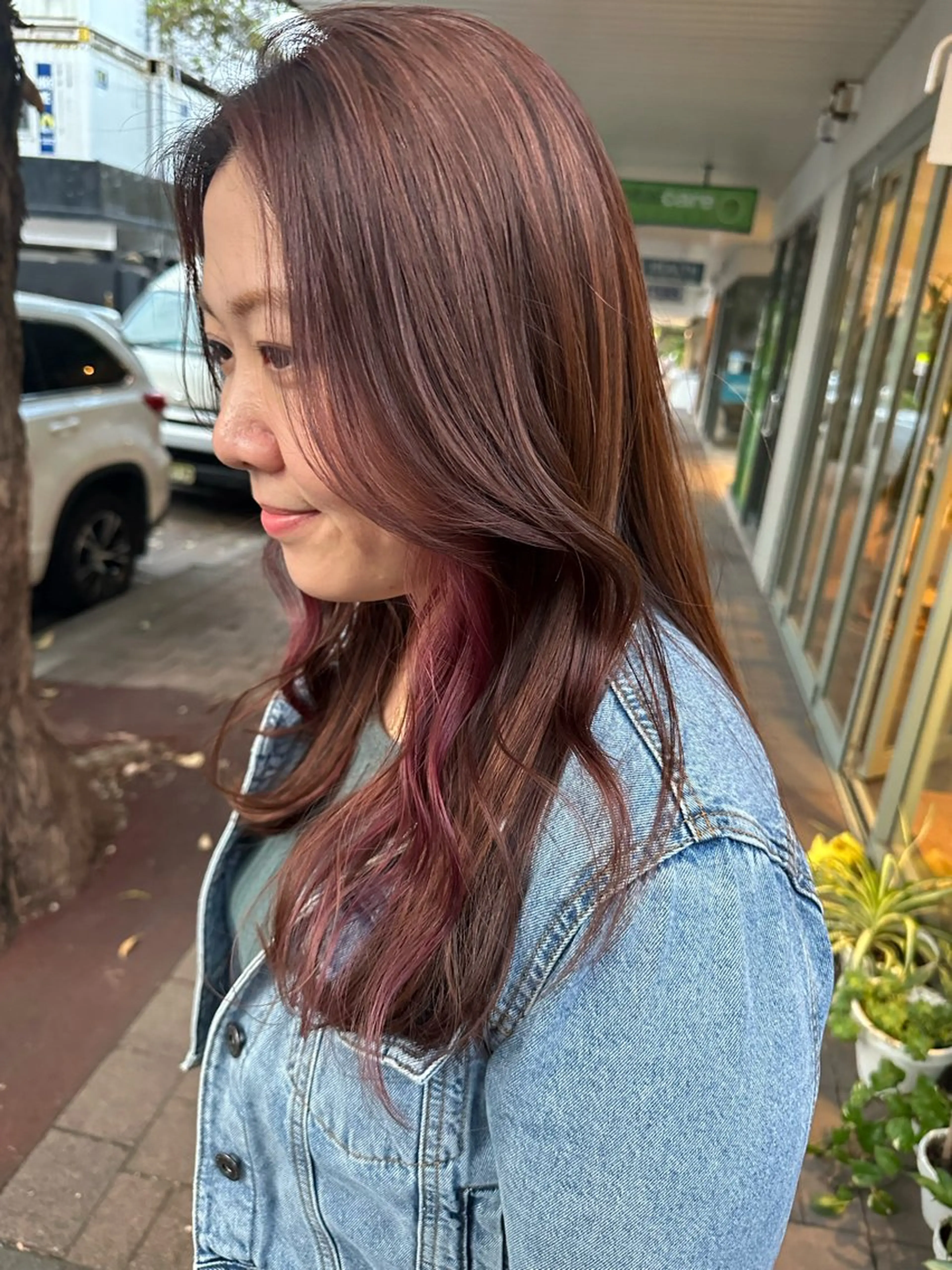 ロング カラー レイヤー/ナチュラル 💐nao.のヘアスタイル