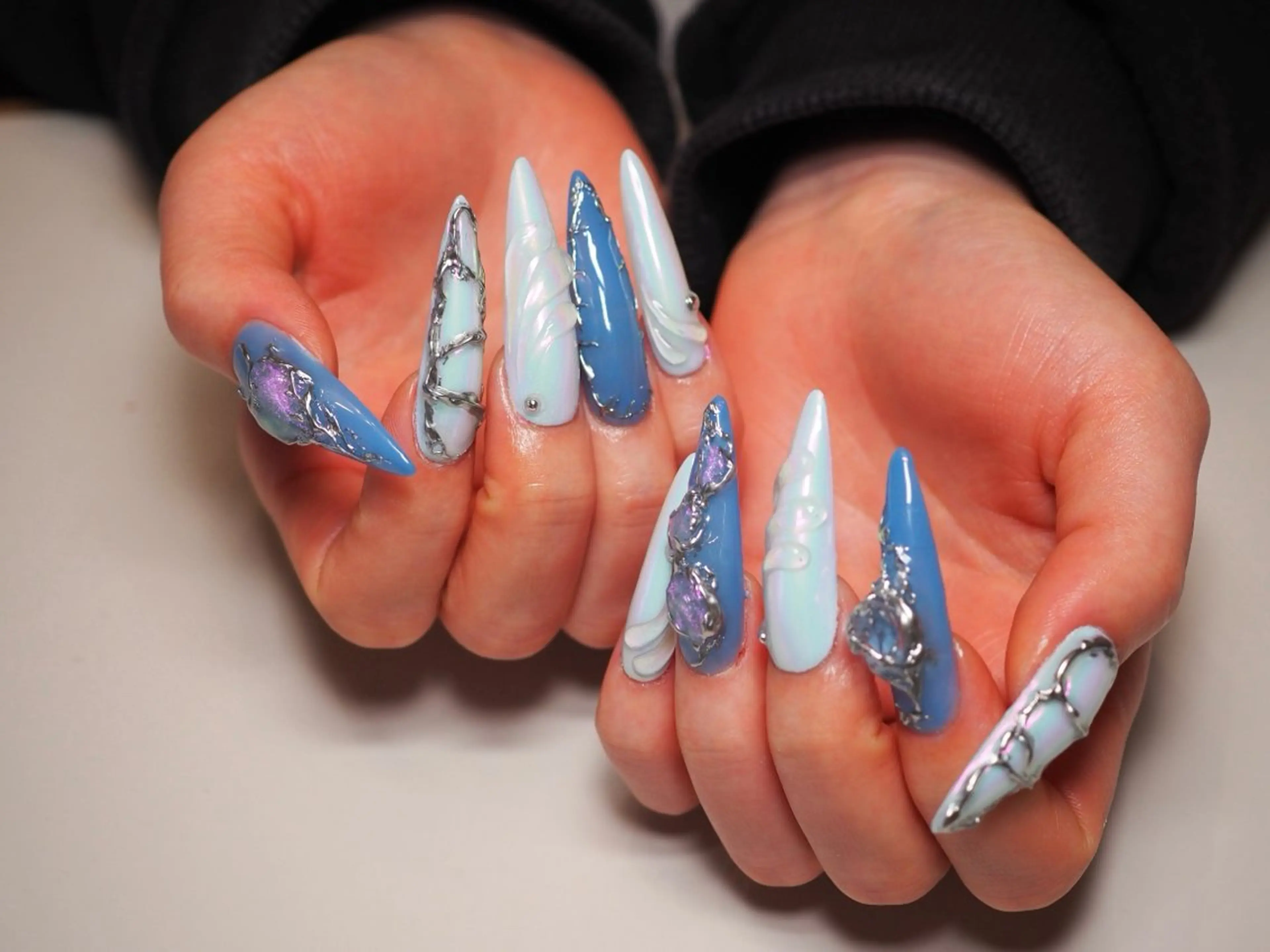 ネイル NAILSTUDIO401所属・ジェルチップ長さだし 専門ネイルサロンのネイルデザイン