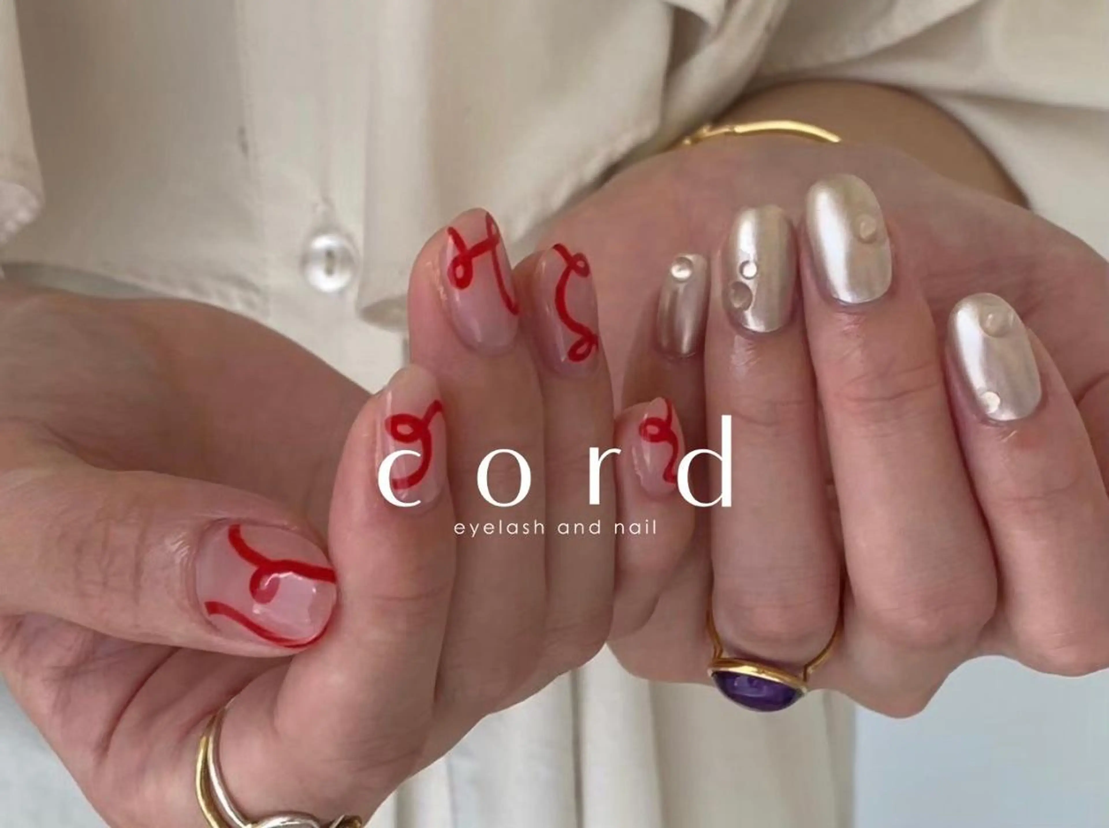 ネイル cord宇都宮 岩本のネイルデザイン