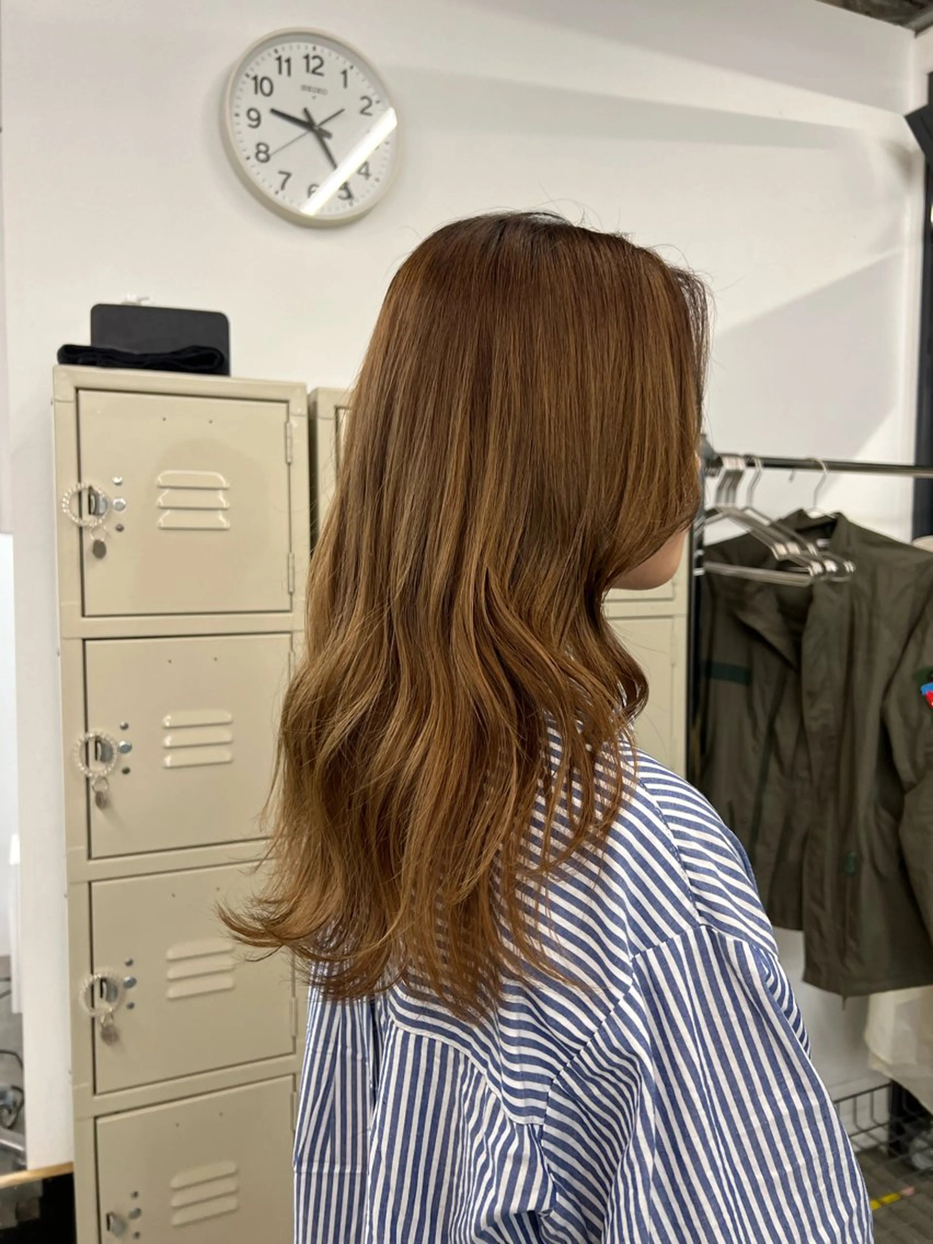 ロング ヘアカラー パーマ×透明感カラー MIOのヘアスタイル