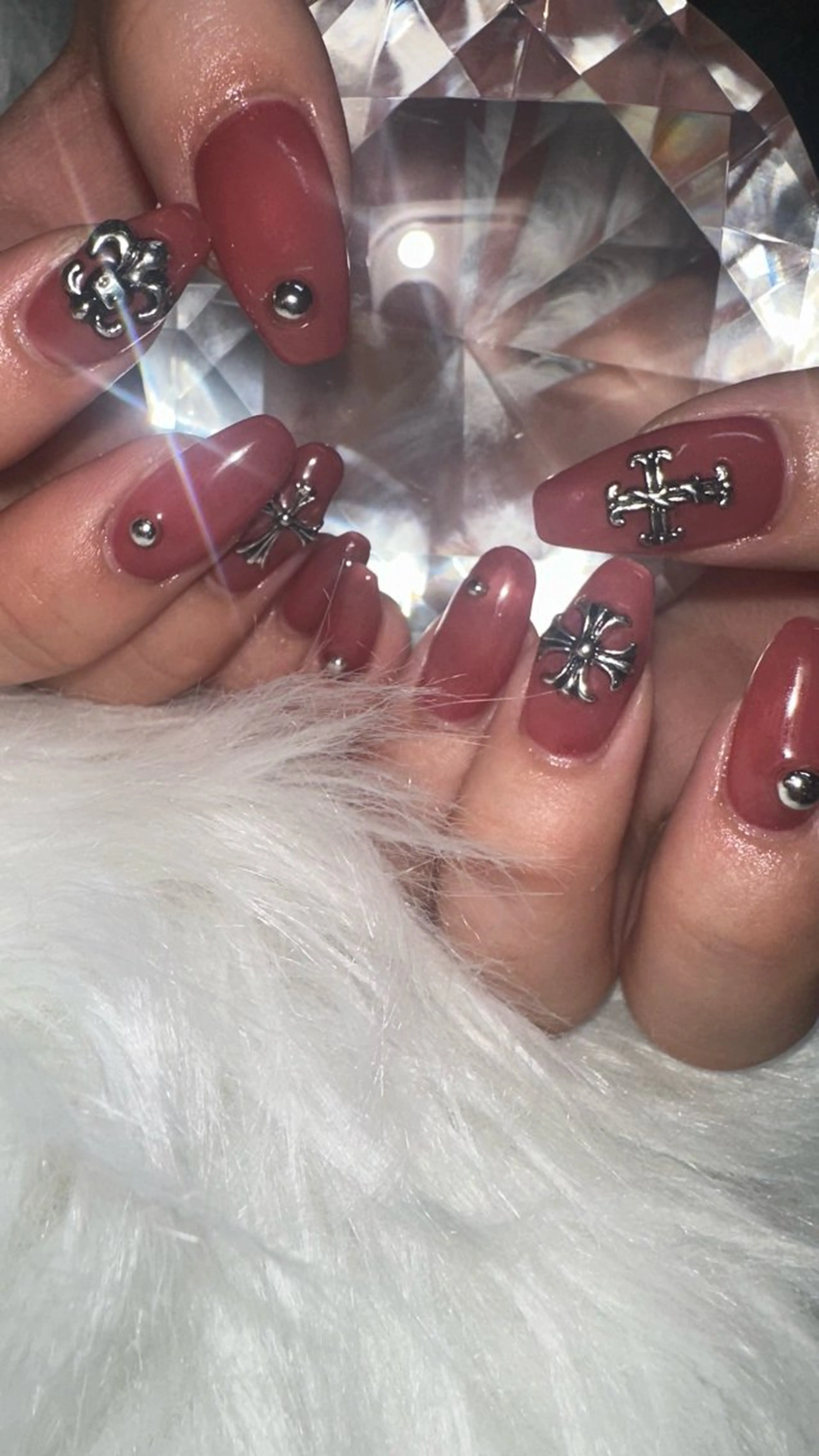 ネイル 冬ネイル ハンドネイル 🤎CHARME NAIL🤎のネイルデザイン