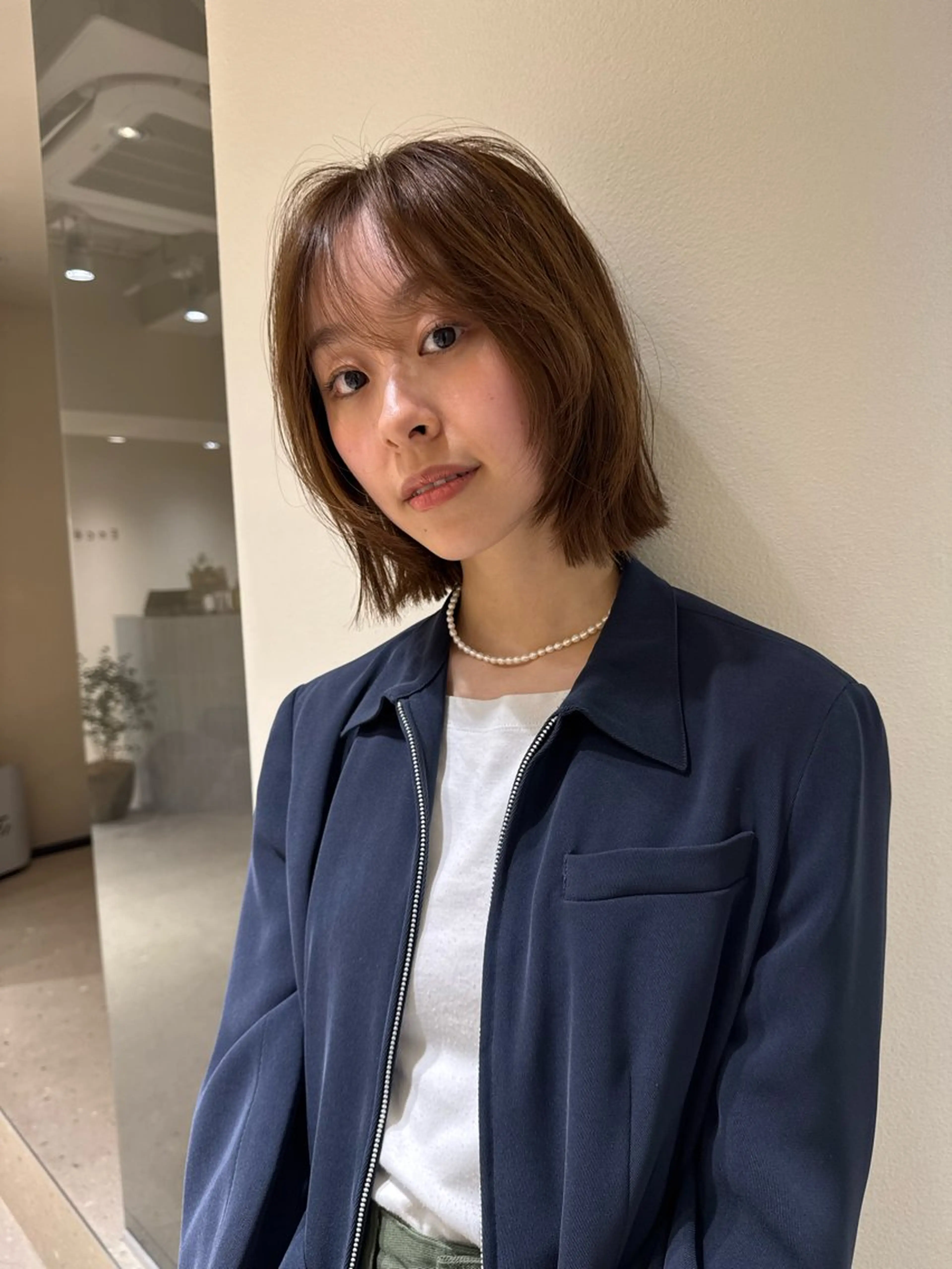 ショート ボブ 吉田 愛美のヘアスタイル