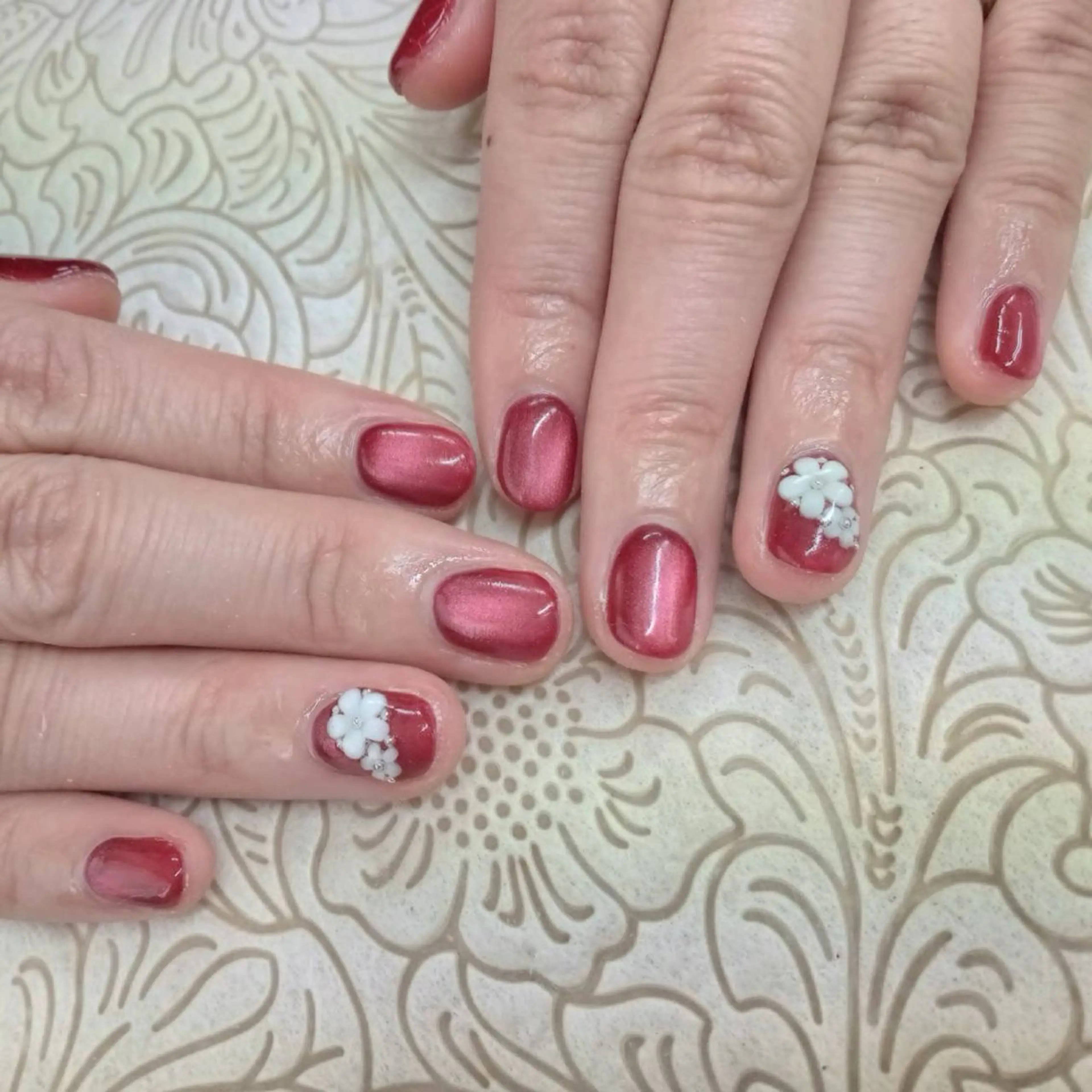 ネイル フラワーネイル precious nail  roomのネイルデザイン