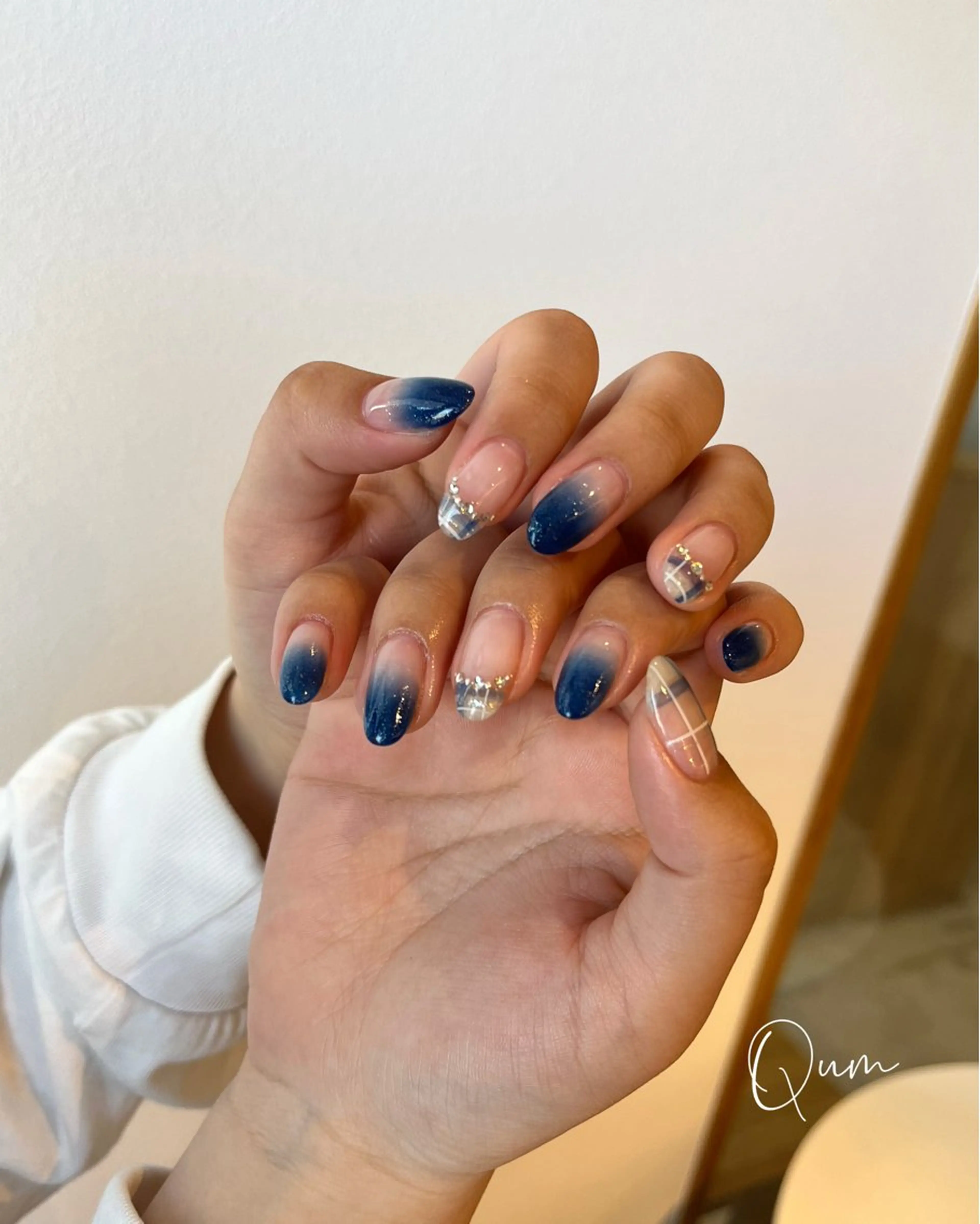 ネイル ハンドネイル nail salon Qumのネイルデザイン