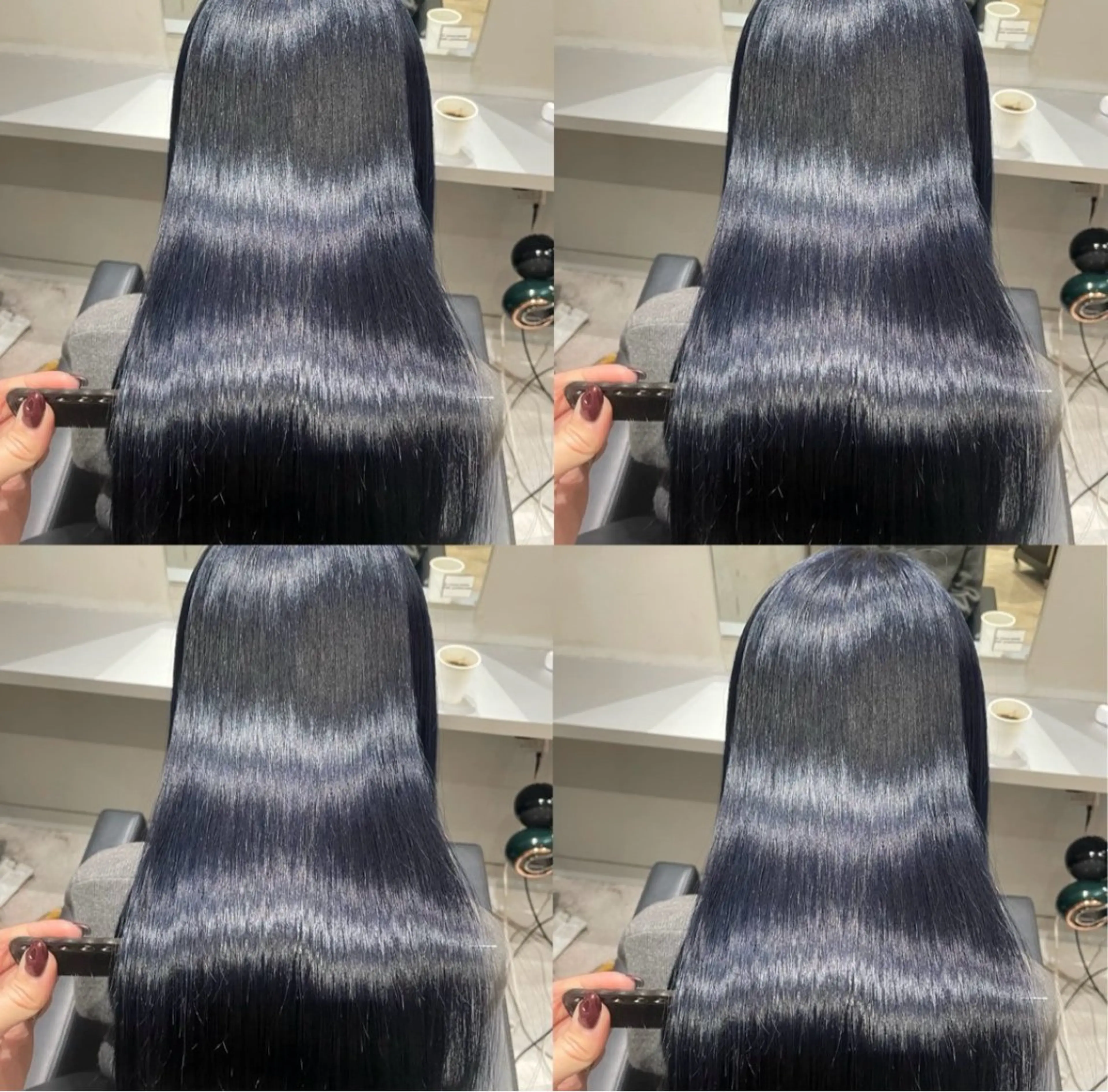 🔹 究極の髪質改善🔹前髪顔周りカット➕ METEOカラー『ライトコース』【韓国ヘア/艶髪/美髪/暖色/寒色/メテオ】の写真