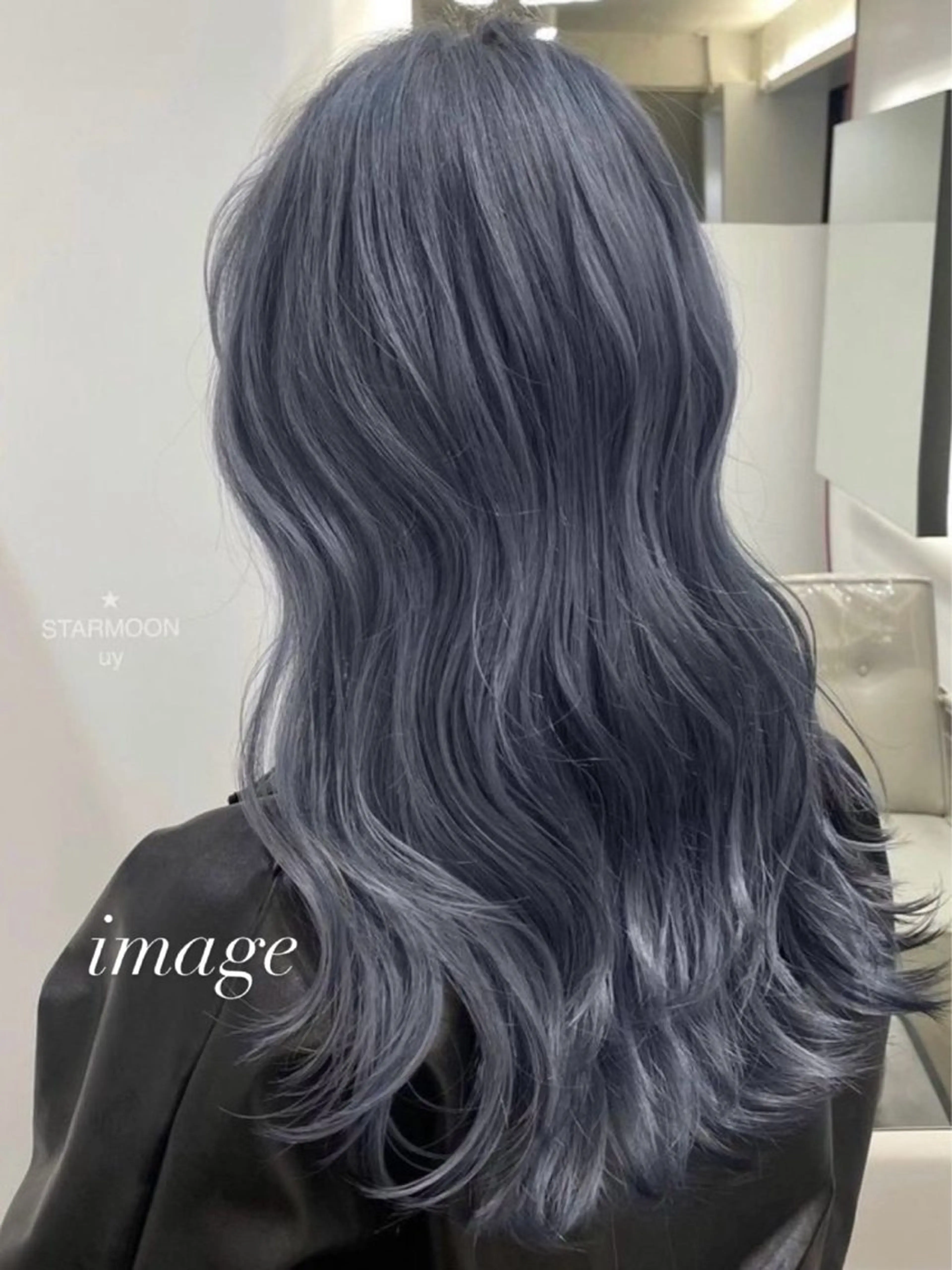 ロング カラー ヘアアレンジ 海外風ニュアンス パーマ/たいきのヘアスタイル