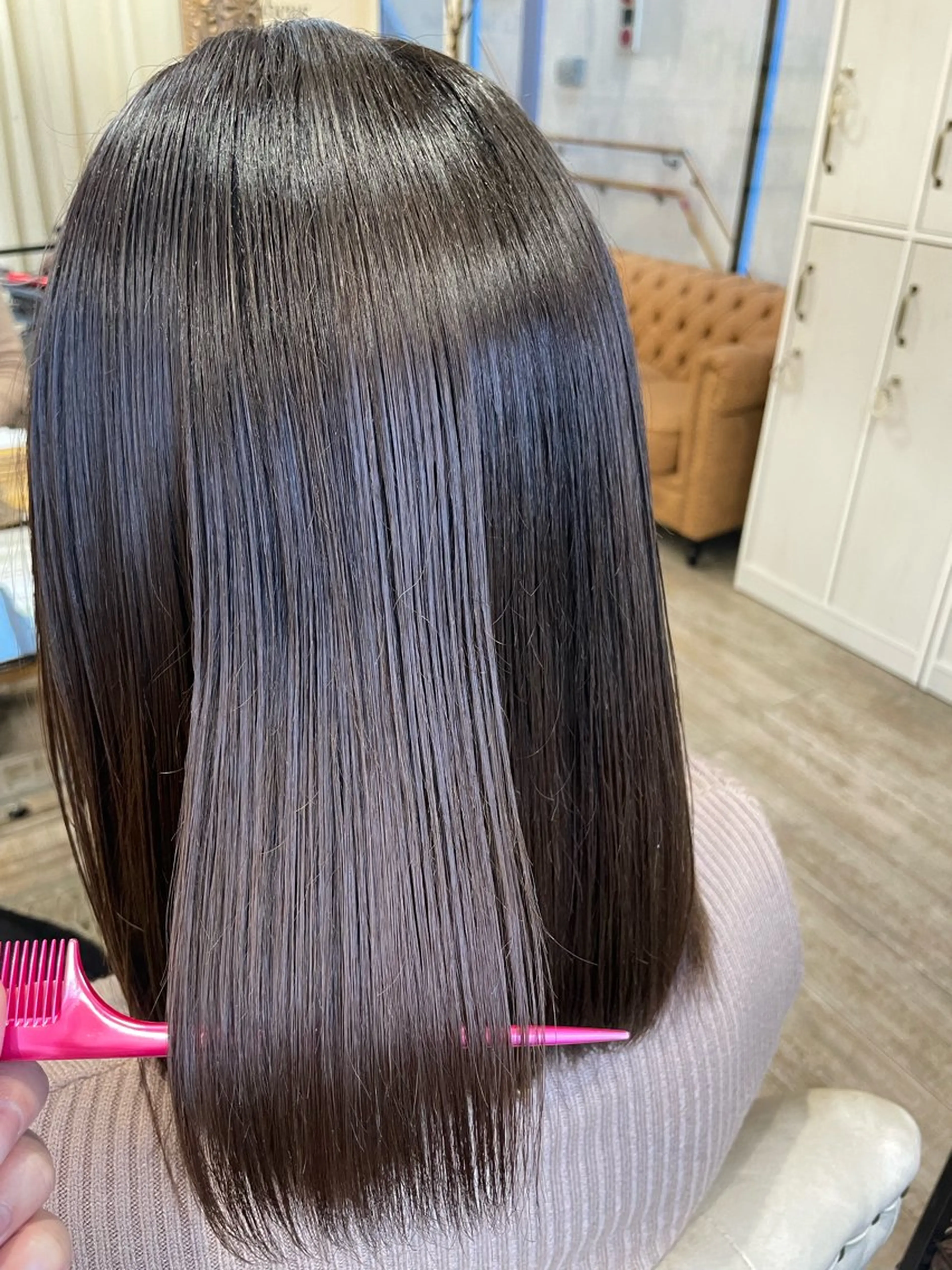 最高級✨️髪質改善バイカルテトリートメント"ｻﾗ( * ॑˘ ॑*  )ｻﾗ”の写真