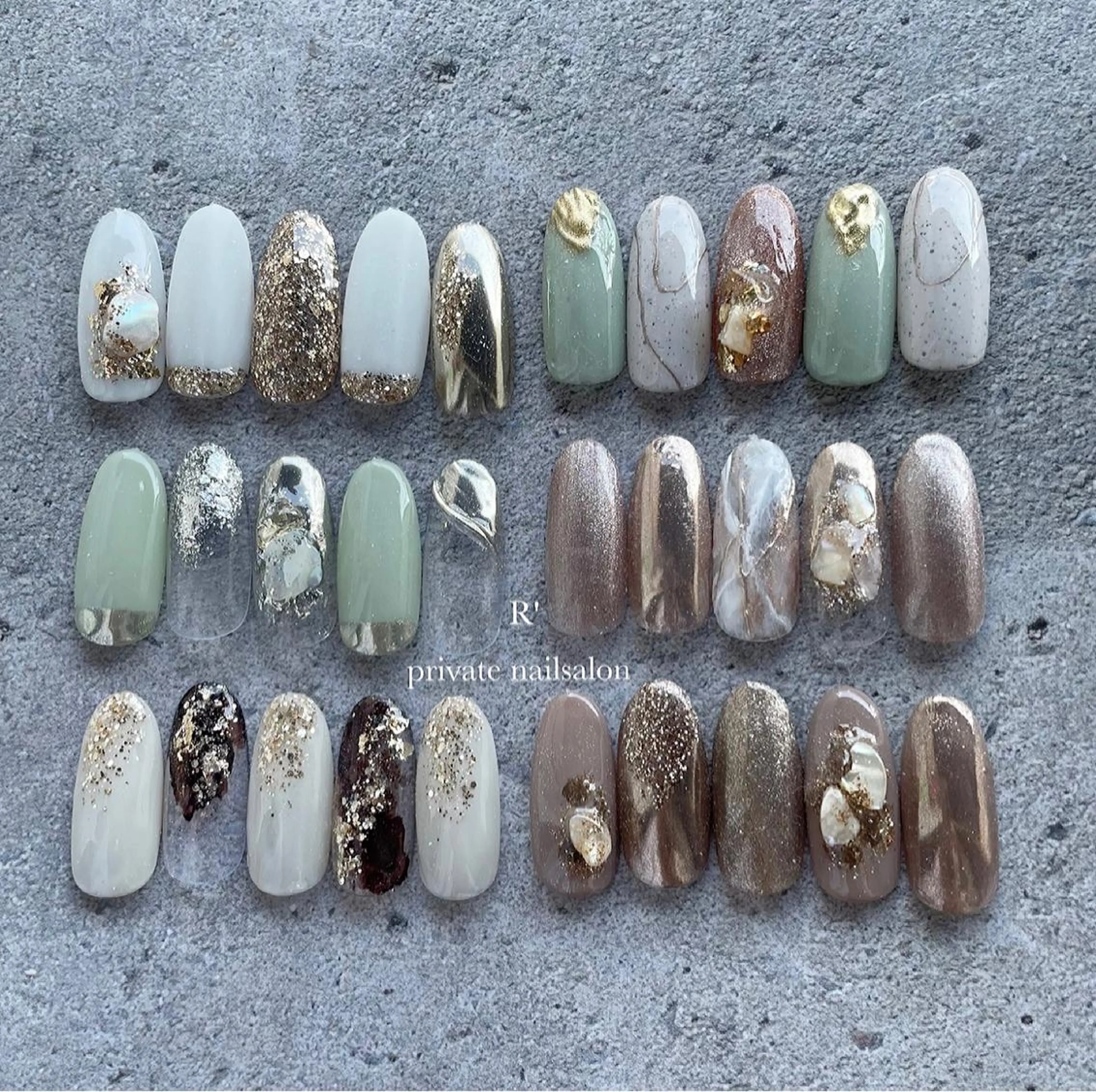 ネイル 春ネイル Bersinar nail(rina)のネイルデザイン
