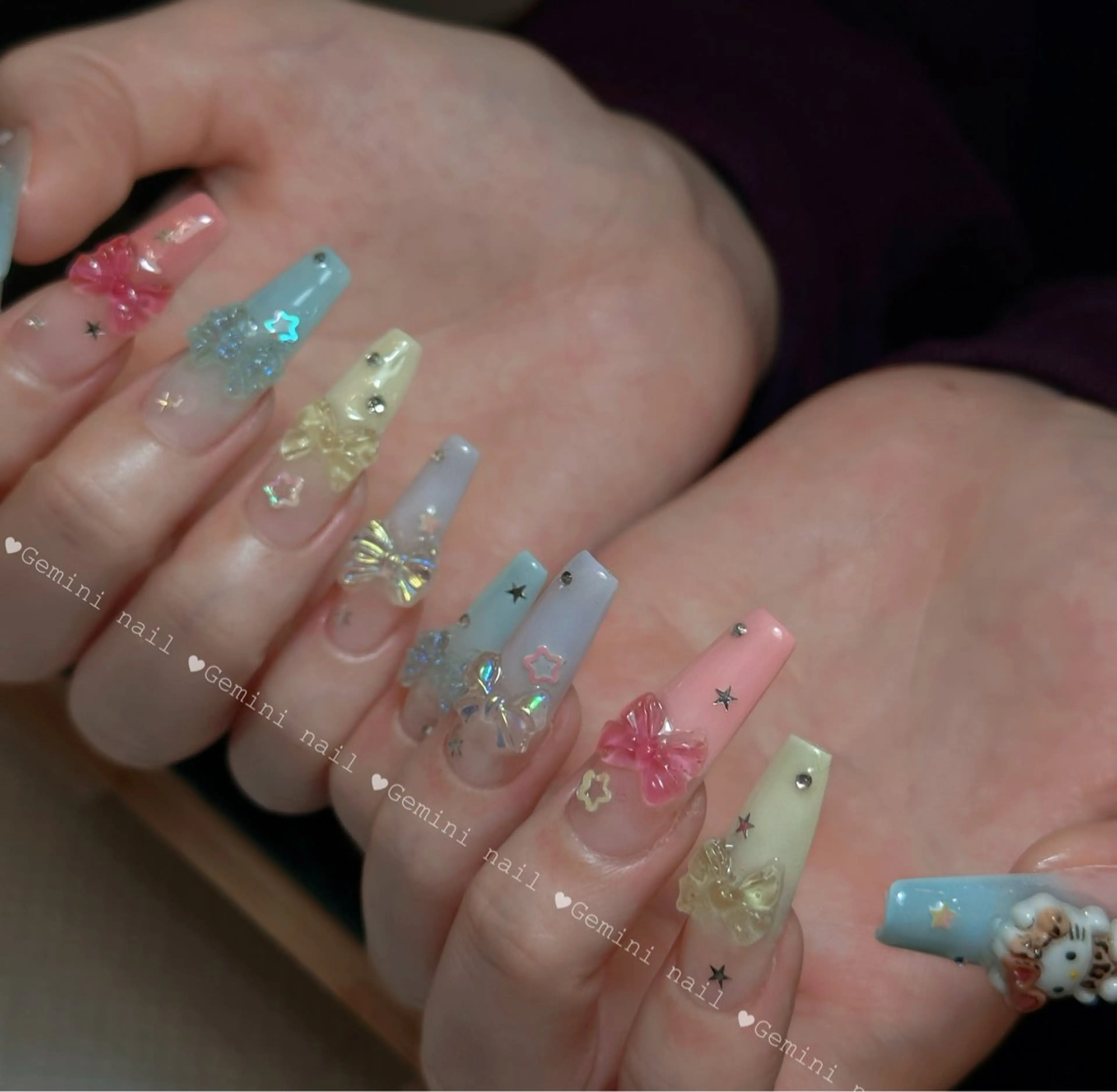 ネイル ハンドネイル Gemini nailのネイルデザイン