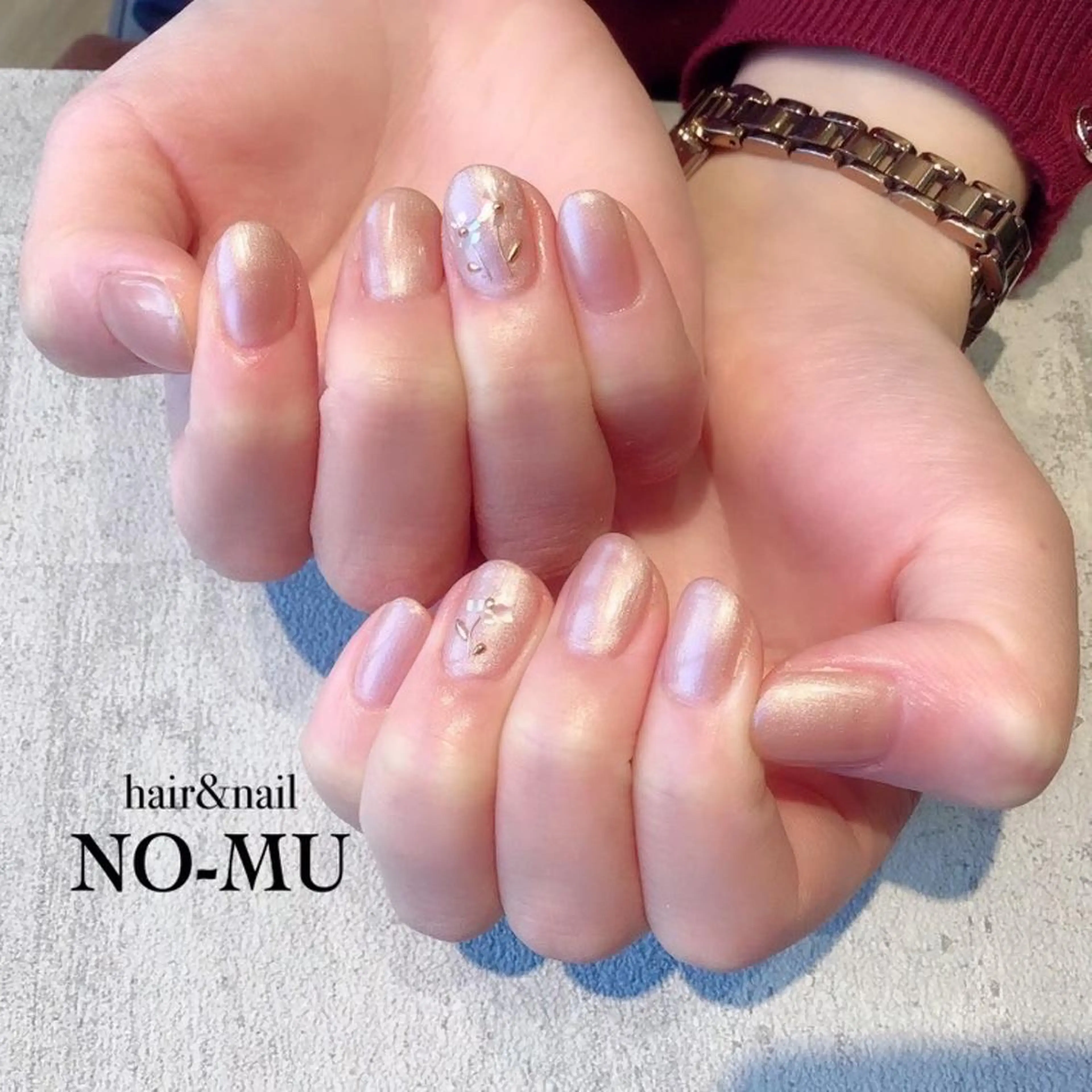 ネイル フラワーネイル hair＆nail NO-MUのネイルデザイン