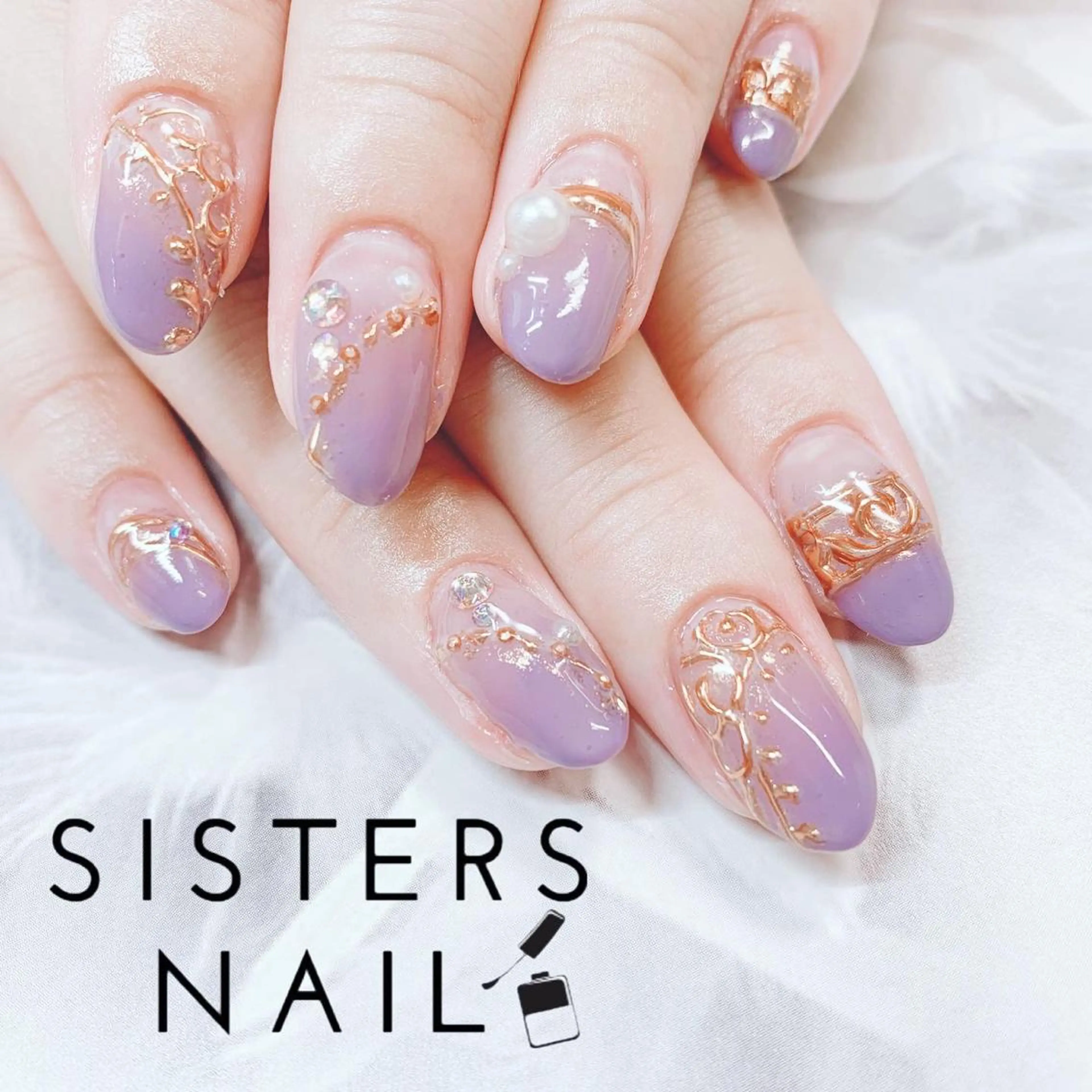 ネイル ハンドネイル ハンドケア sisters nail.fのネイルデザイン