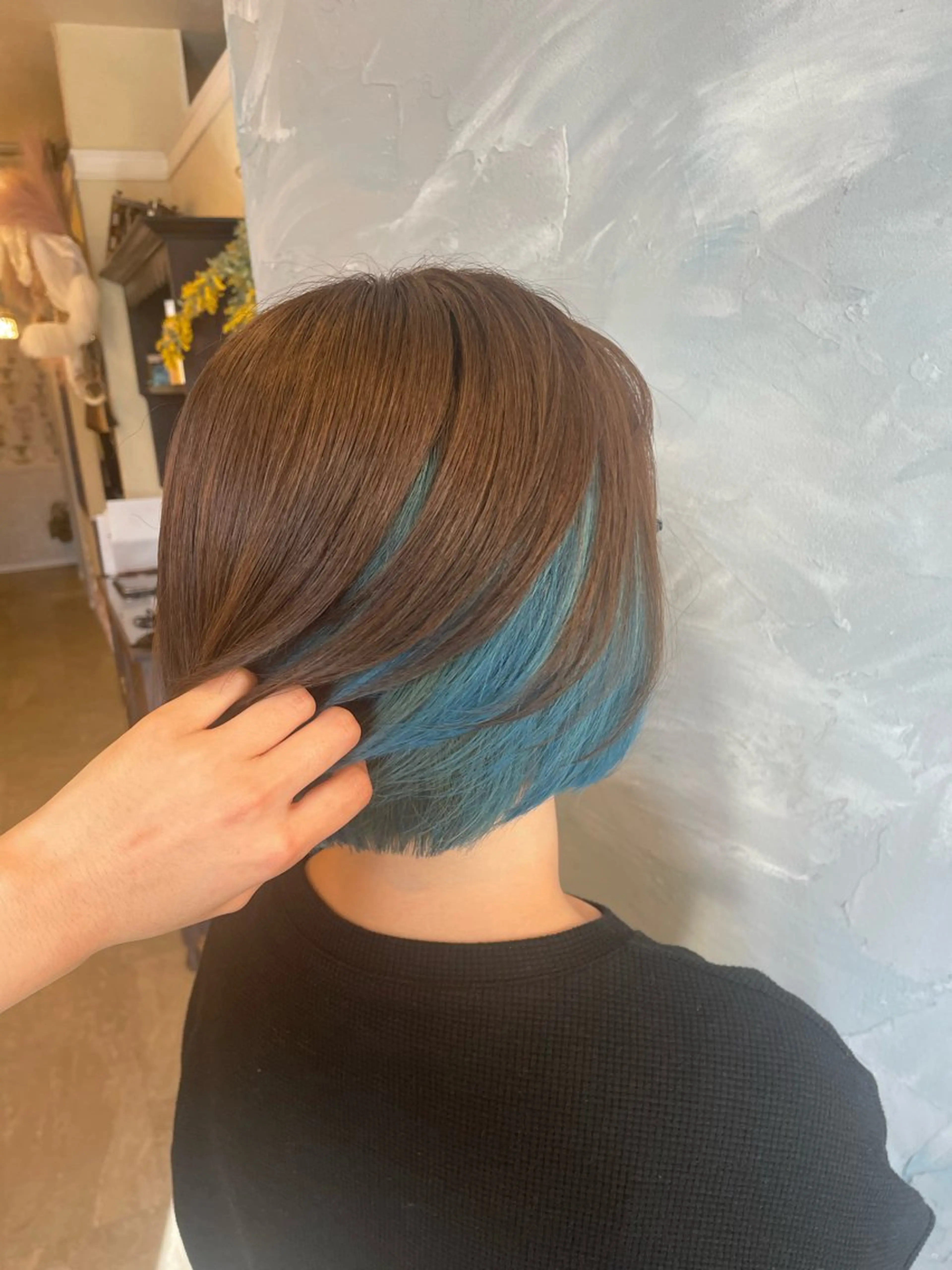 ミディアム hair make echo滿木あい花のヘアスタイル