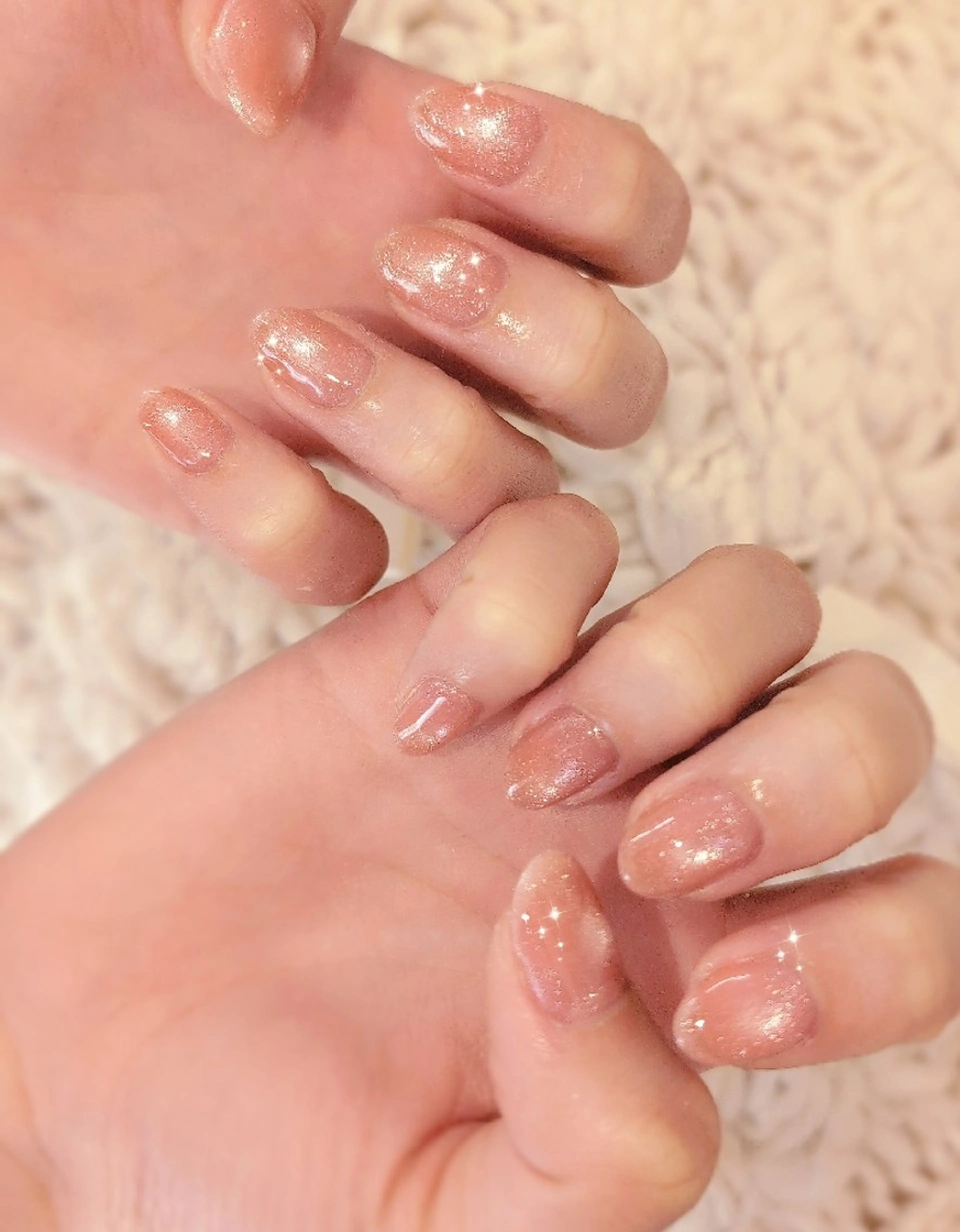 ネイル 長さ出し ジェルネイル 韓国ネイル マグネットネイル ニュアンスネイル ハンドネイル I LOVE ME NAIL.｡.:*♡のネイルデザイン