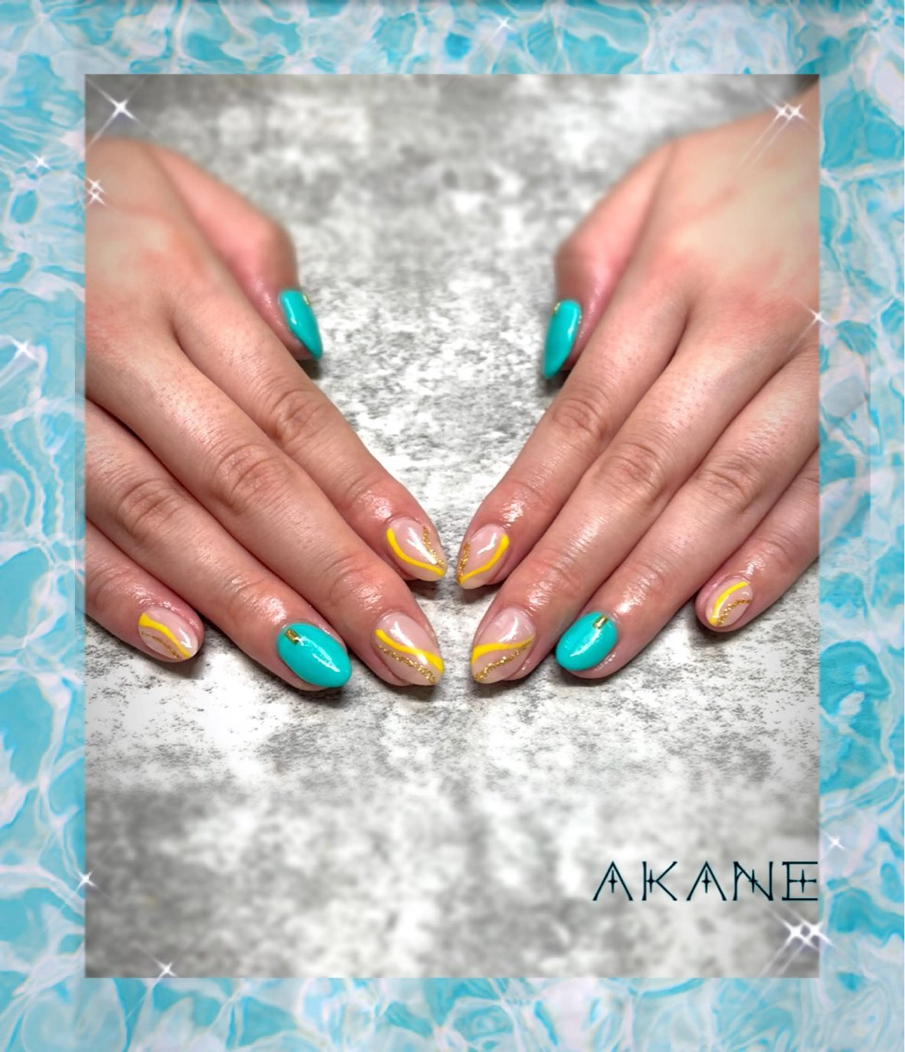 ネイル Angeli⭐︎ AKANEのネイルデザイン