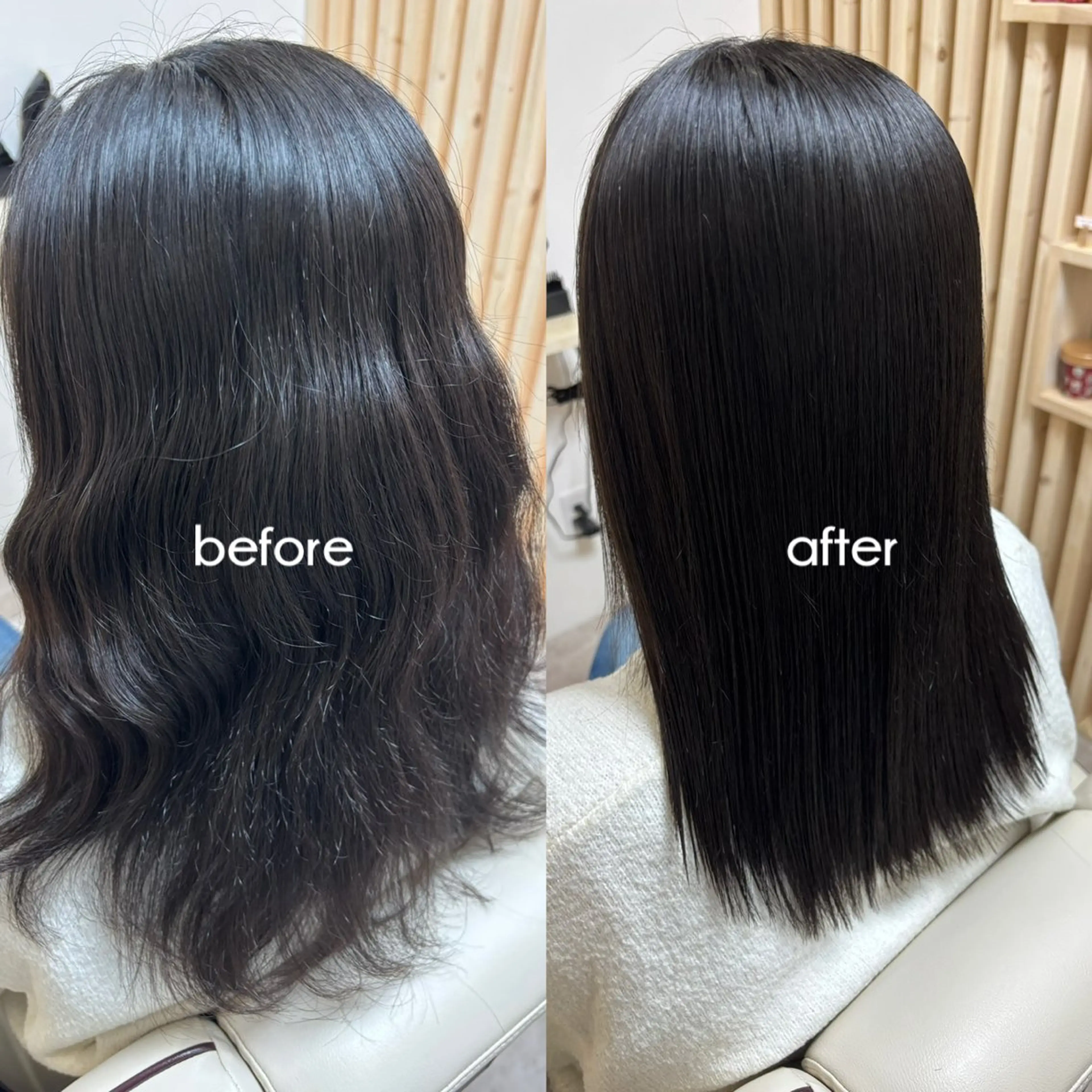 ミディアム パーマ カット 縮毛矯正 トリートメント hair salon  Garance所属・akane/大和田 駅/ Garanceのヘアスタイル